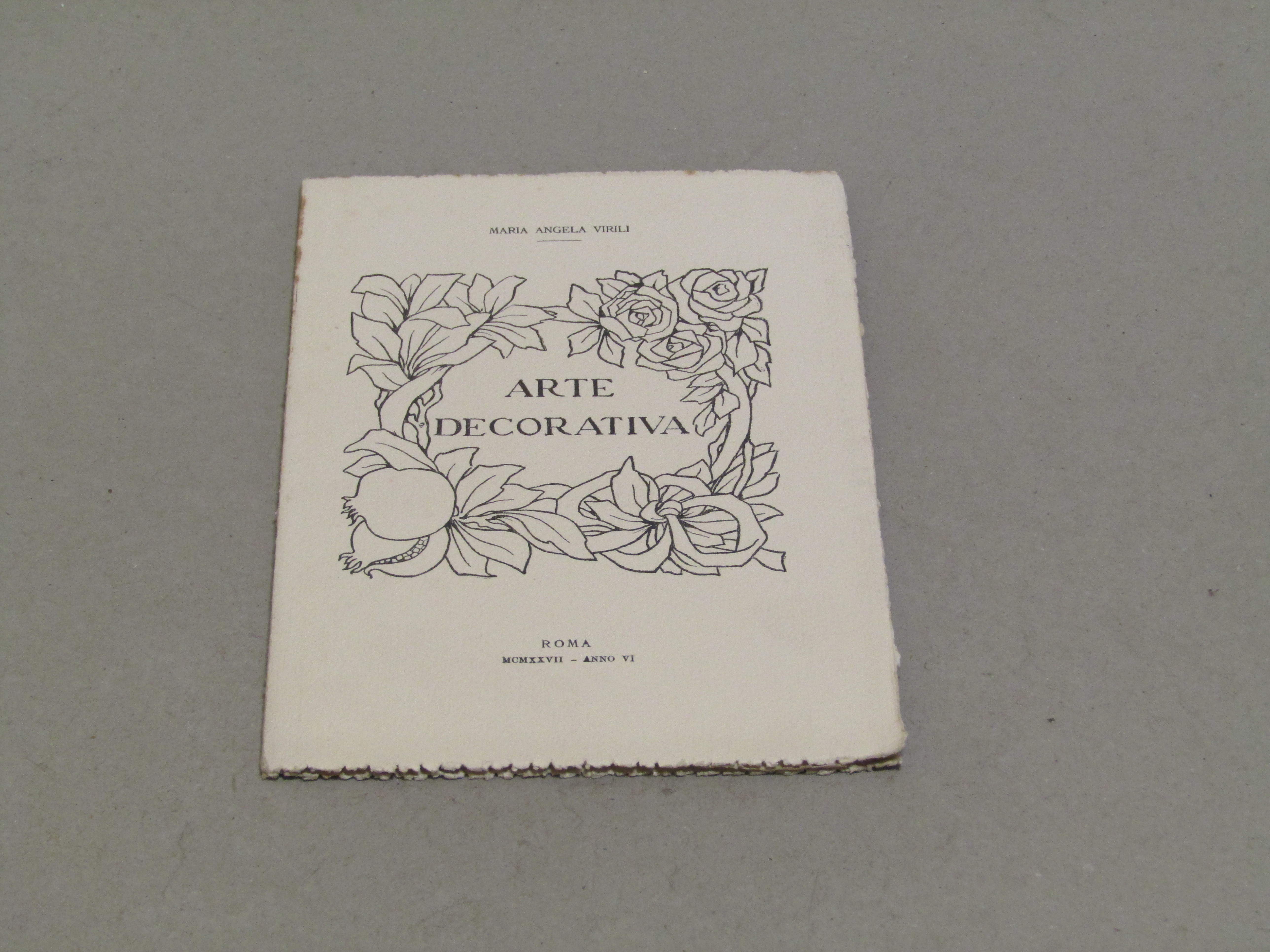 Maria Angela Virili. Arte decorativa