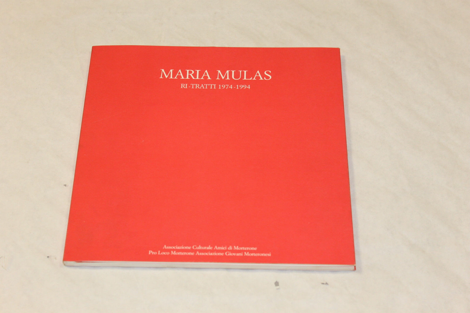 Maria Mulas Ri-Tratti 1974 - 1994
