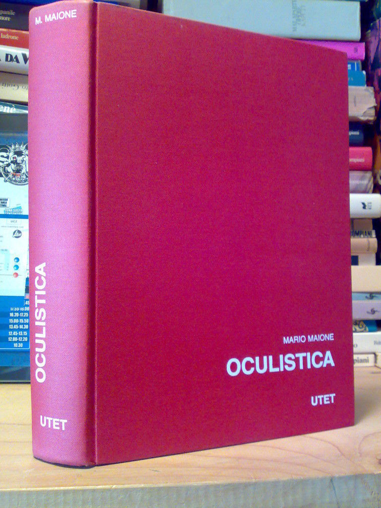 Mario Maione - OCULISTICA - UTET 1970