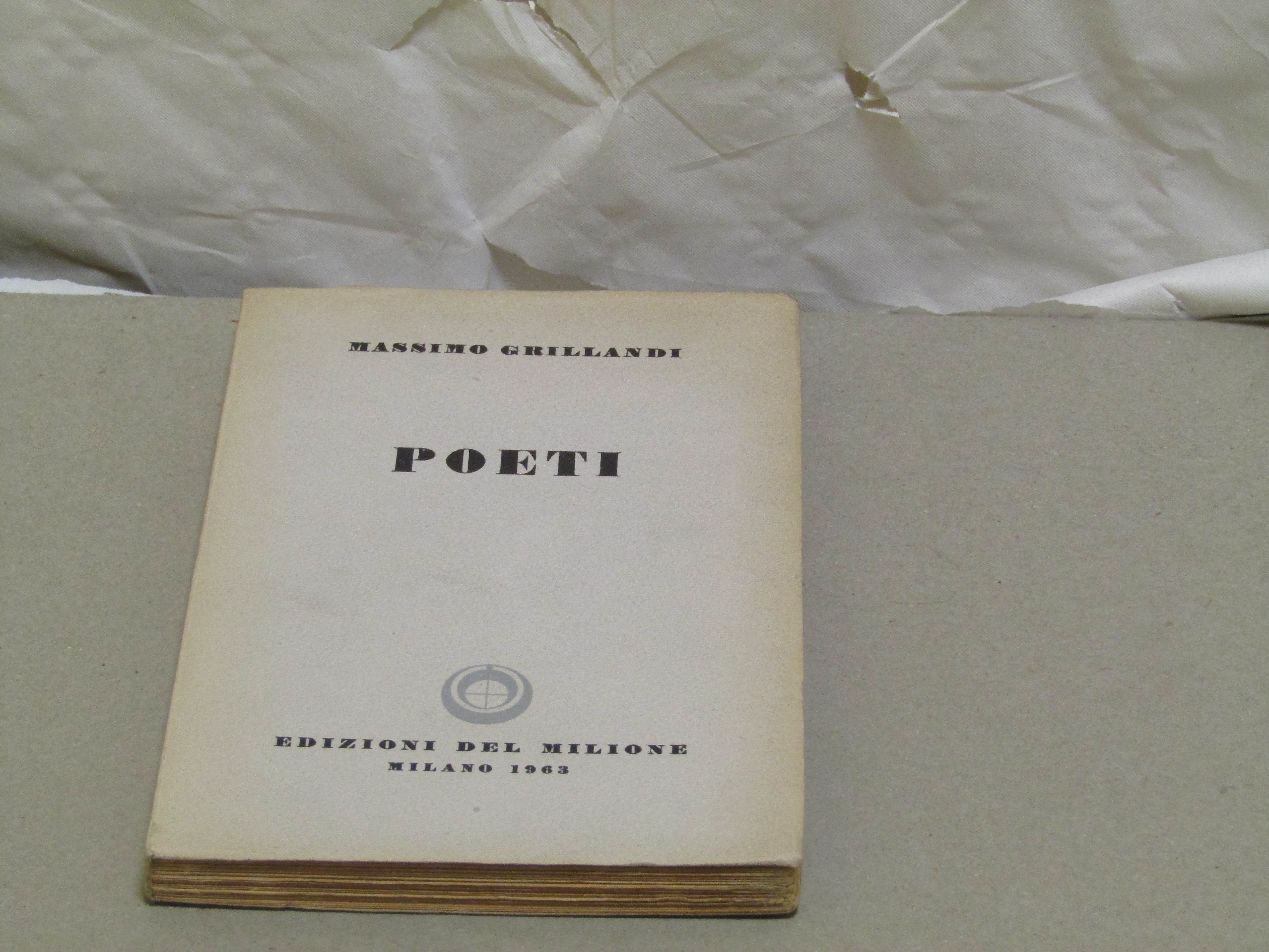 Massimo Grillandi. Poeti