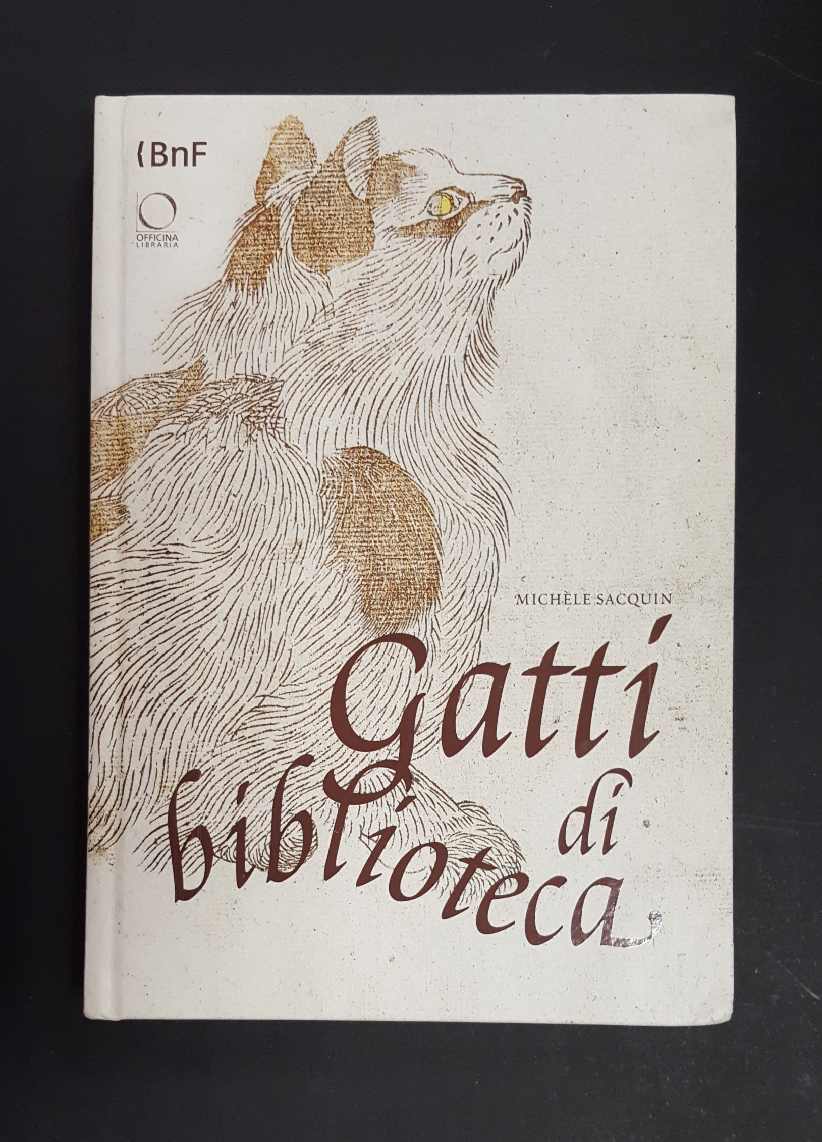 Michèle Sacquin. Gatti di biblioteca. Officina Libraria. 2010 - I