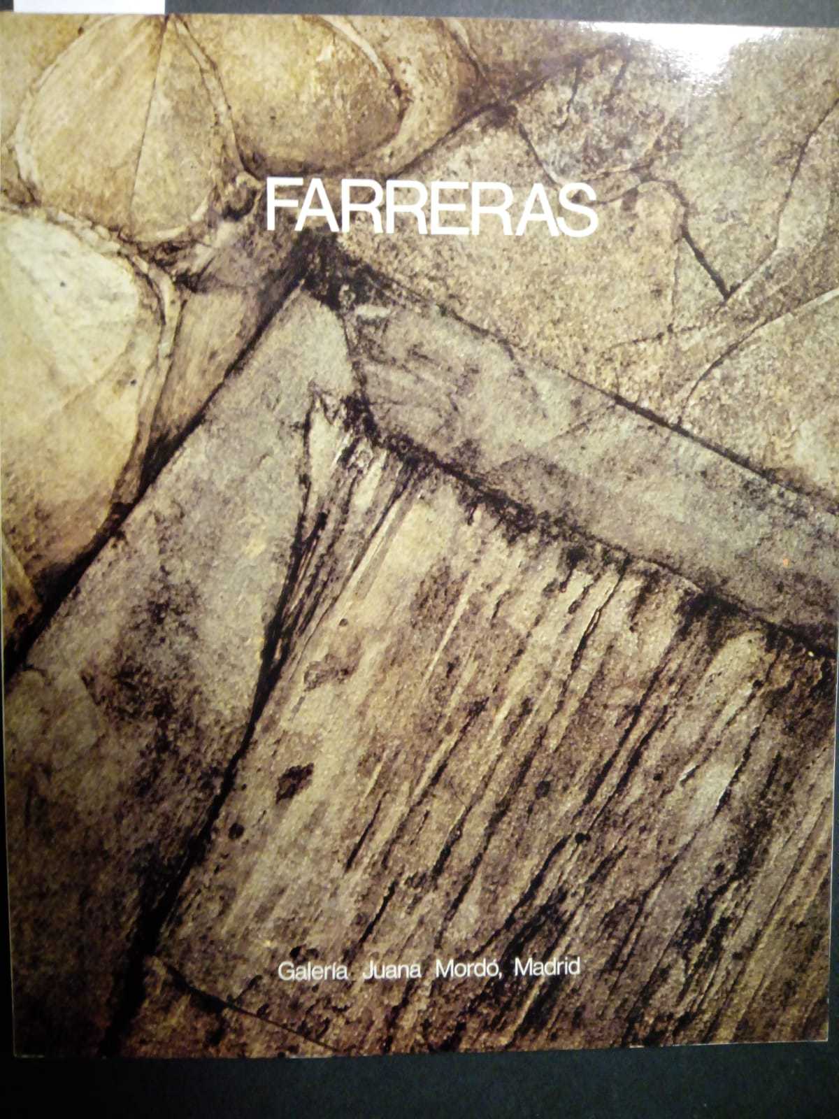 Miguel Logrono. Farreras. Galerìa Huana Mordò. 1976