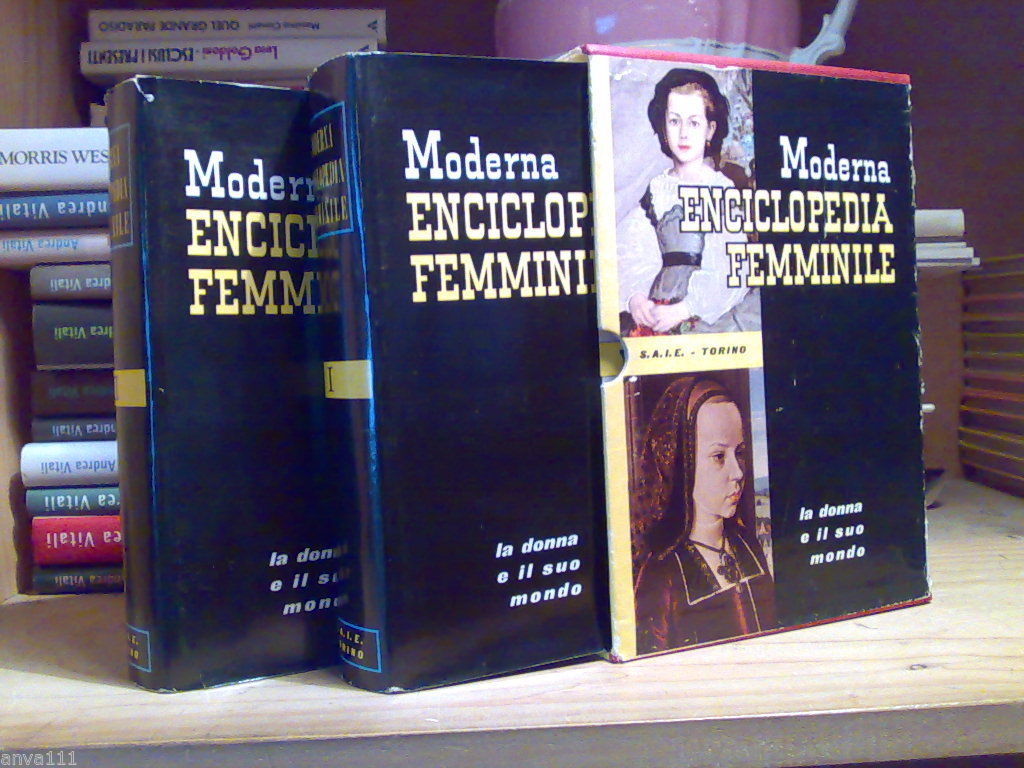 MODERNA ENCICLOPEDIA FEMMINILE - 2 voll. + custodia