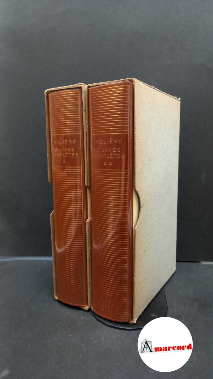 Molière. , and Couton, Georges. Oeuvres complètes Paris Gallimard, 1971