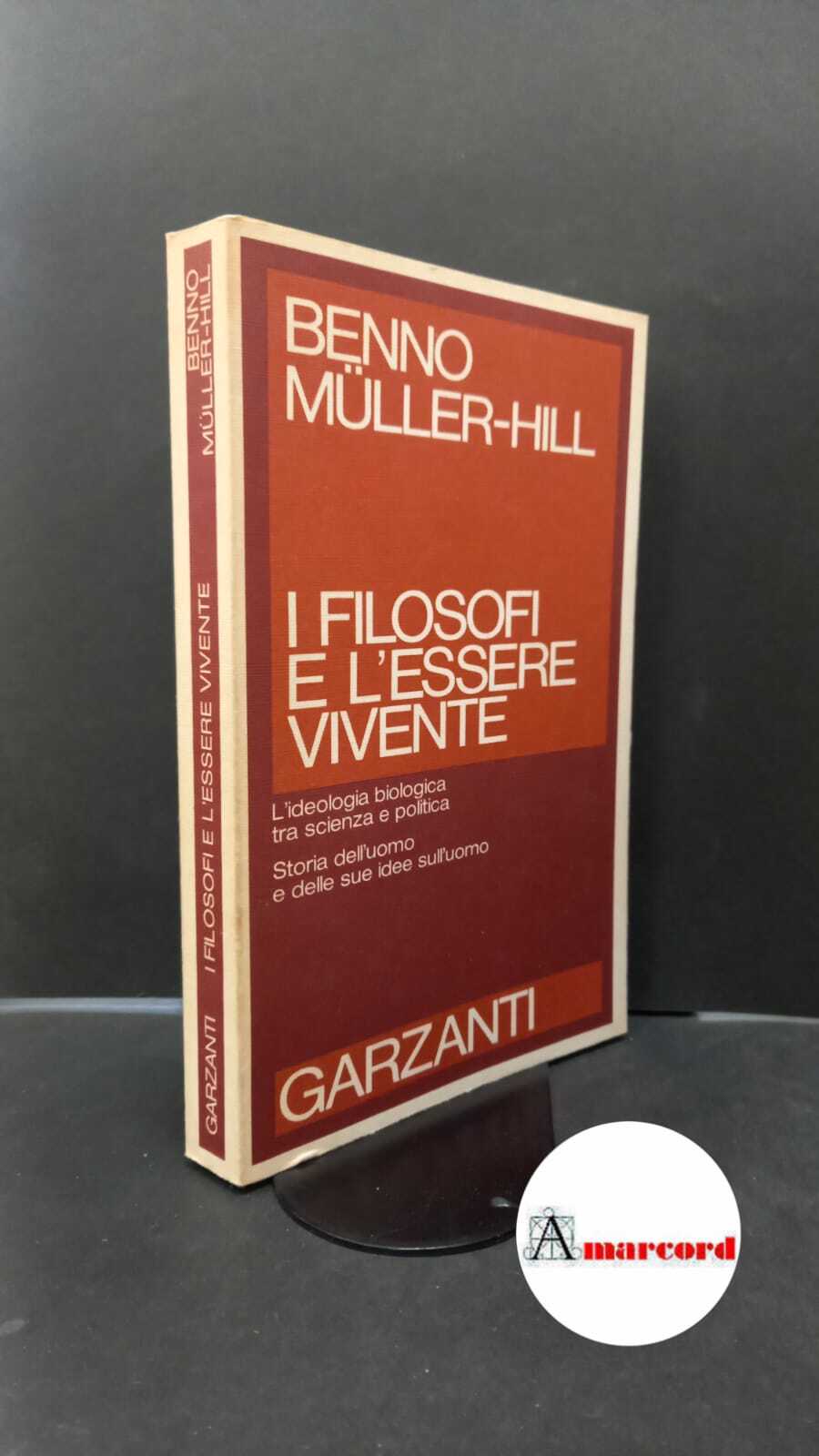 Müller-Hill, Benno. , and Sosio, Libero. , Luzzato, Lucio. I …