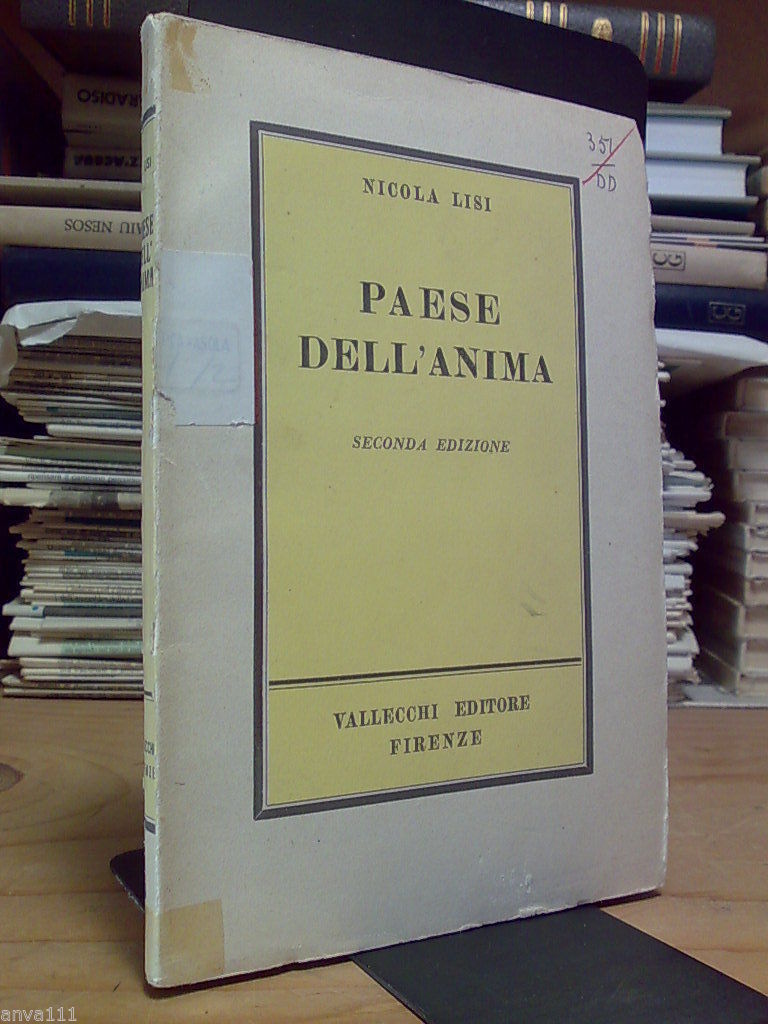 Nicola Lisi - PAESE DELL'ANIMA - 1948