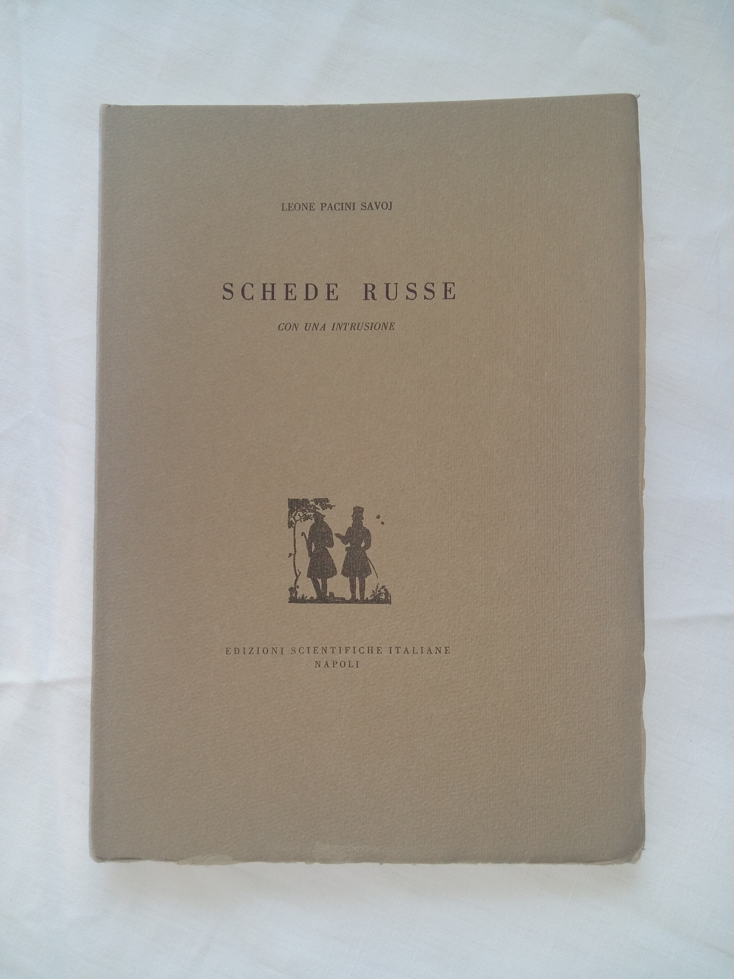 Pacini Savoj Leone. Schede russe. Edizioni Scientifiche Italiane. 1959 - …