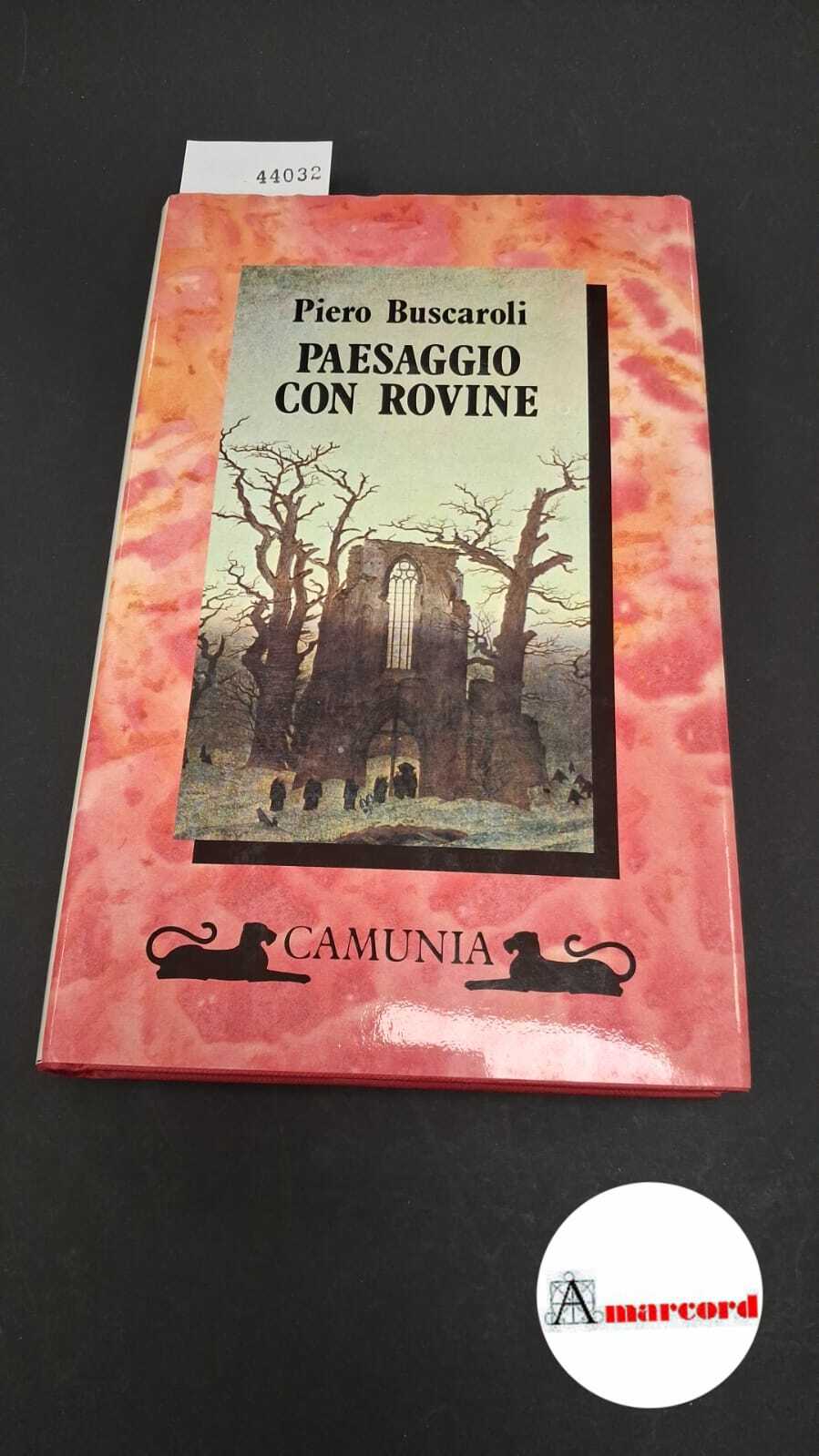 Paesaggio con rovine