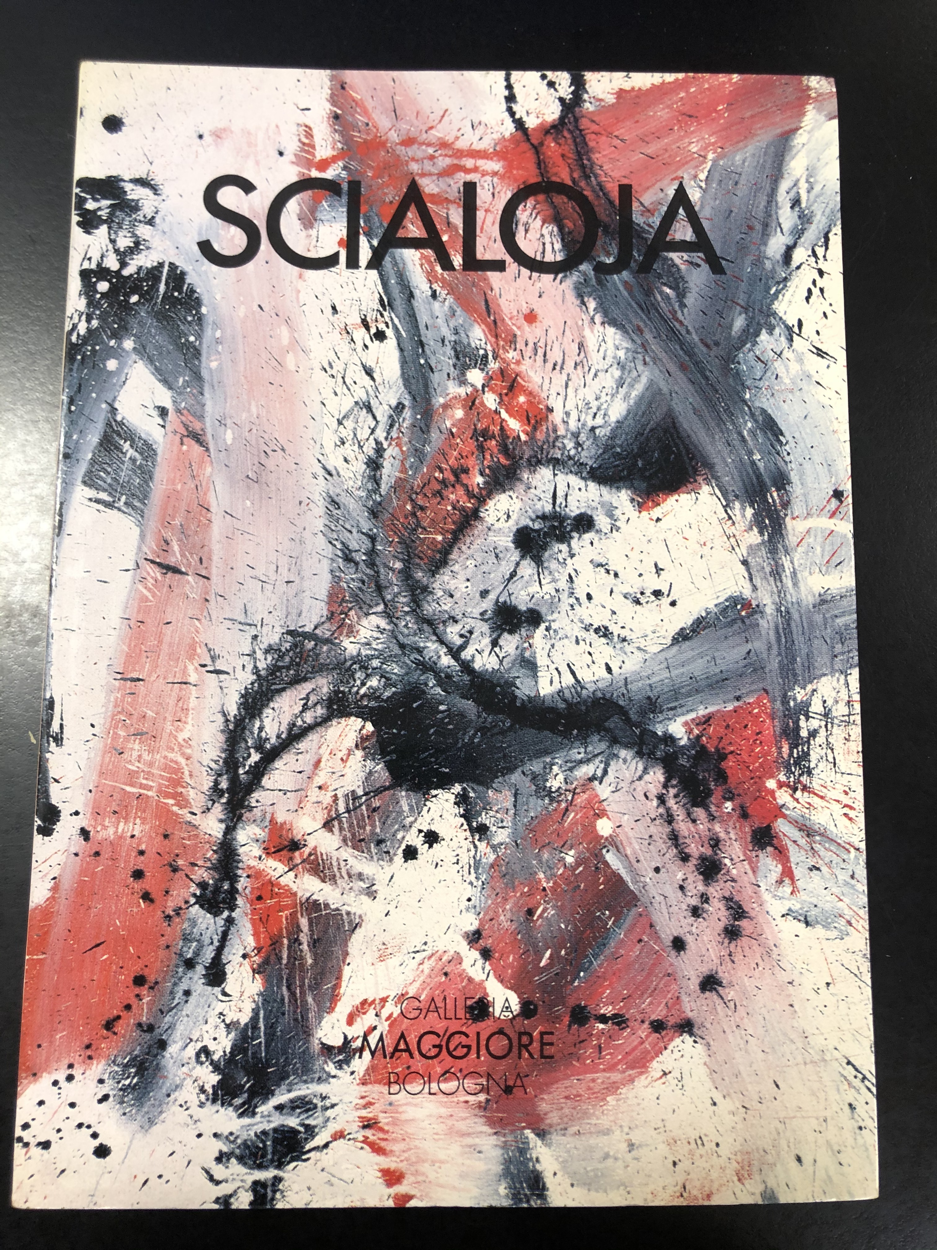 Pasquali Marilena. Scialoja. Galleria Maggiore 1991.