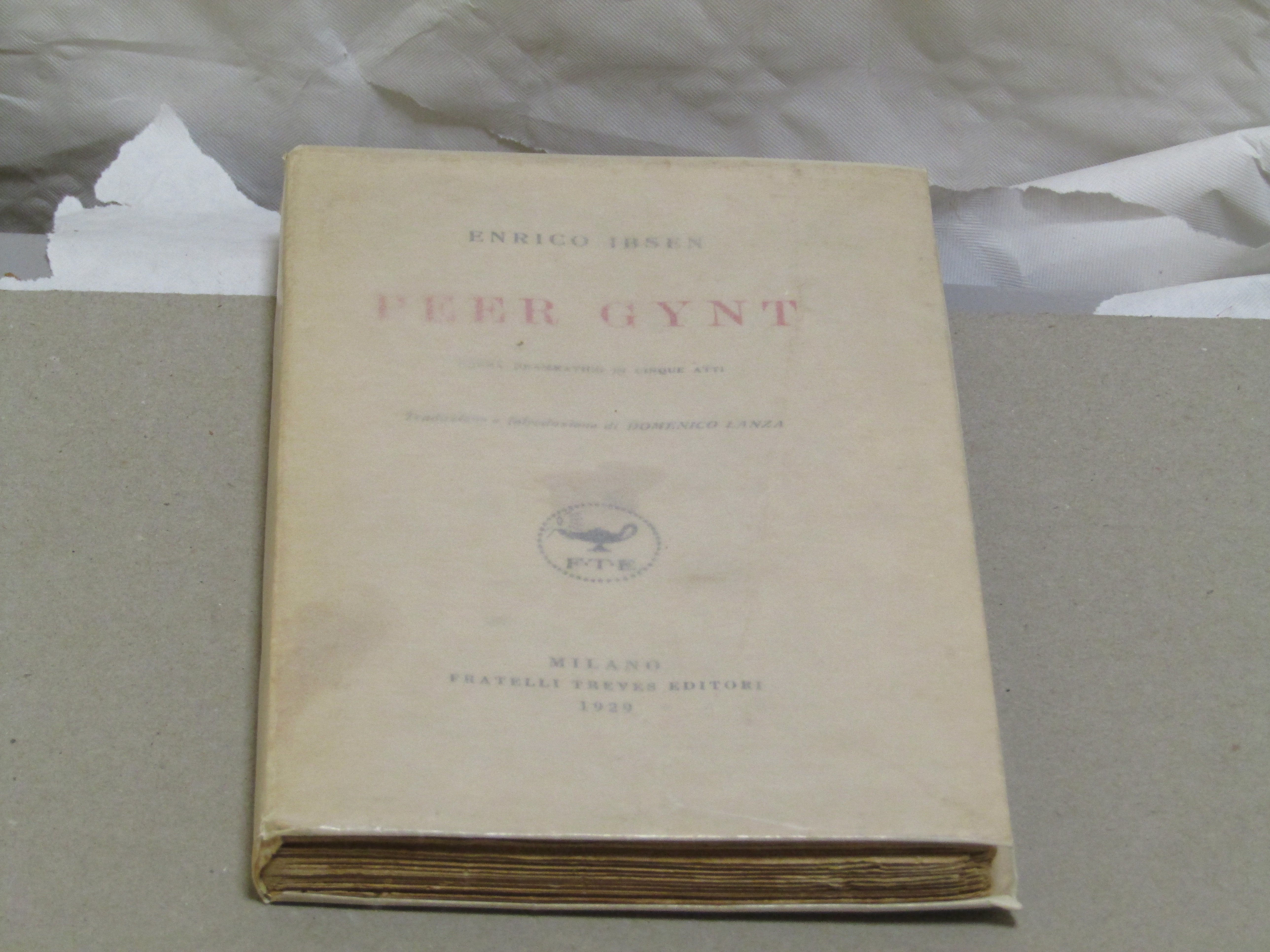 PEER GYNT POEMA DRAMMATICO IN CINQUE ATTI