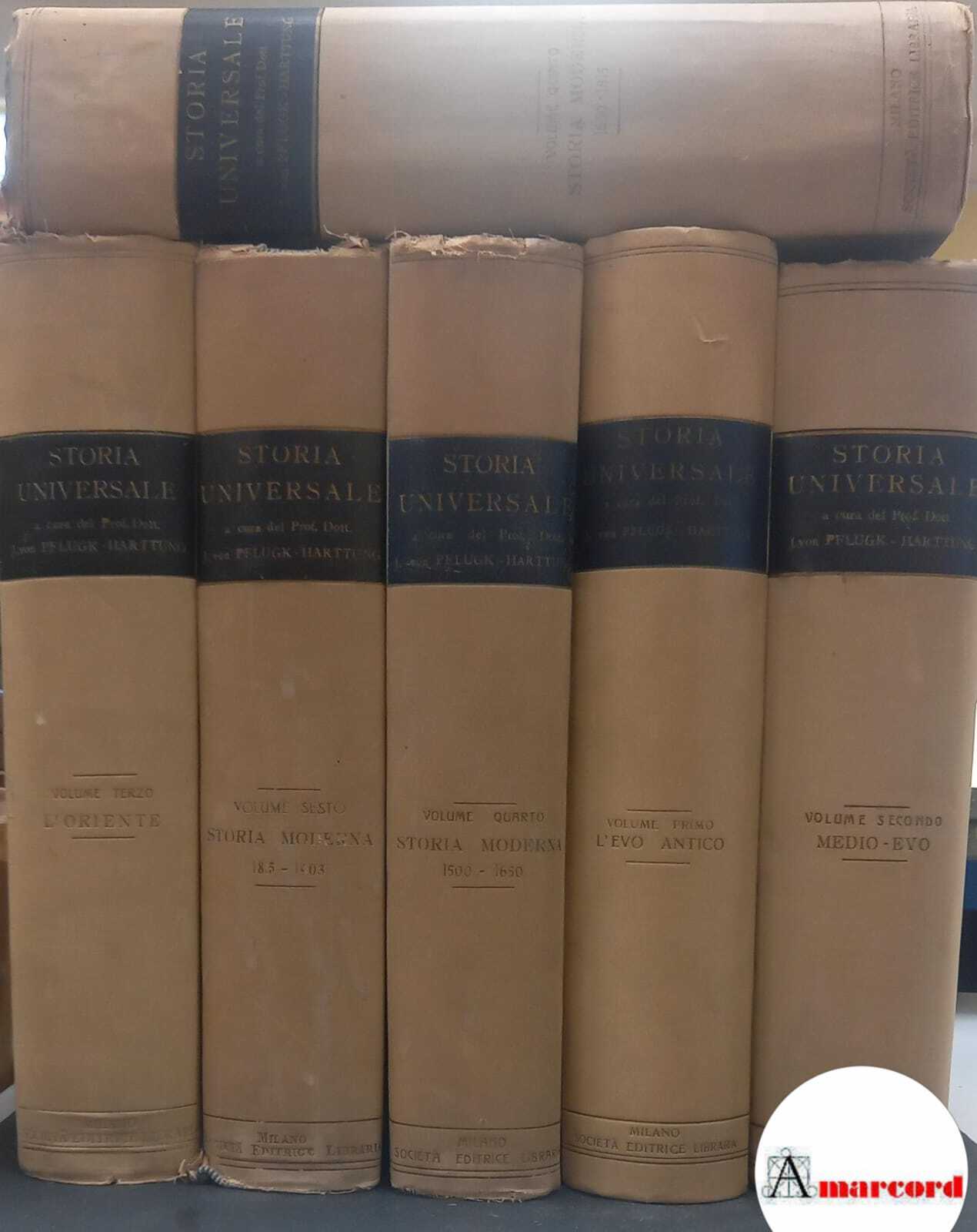 Pflugk-Harttung, Julius : von. Storia universale : lo sviluppo dell'umanità …