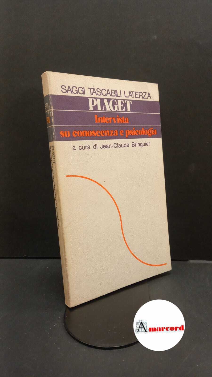 Piaget, Jean. , and Bringuier, Jean-Claude. , Brilli Cattarini, Silvia. …