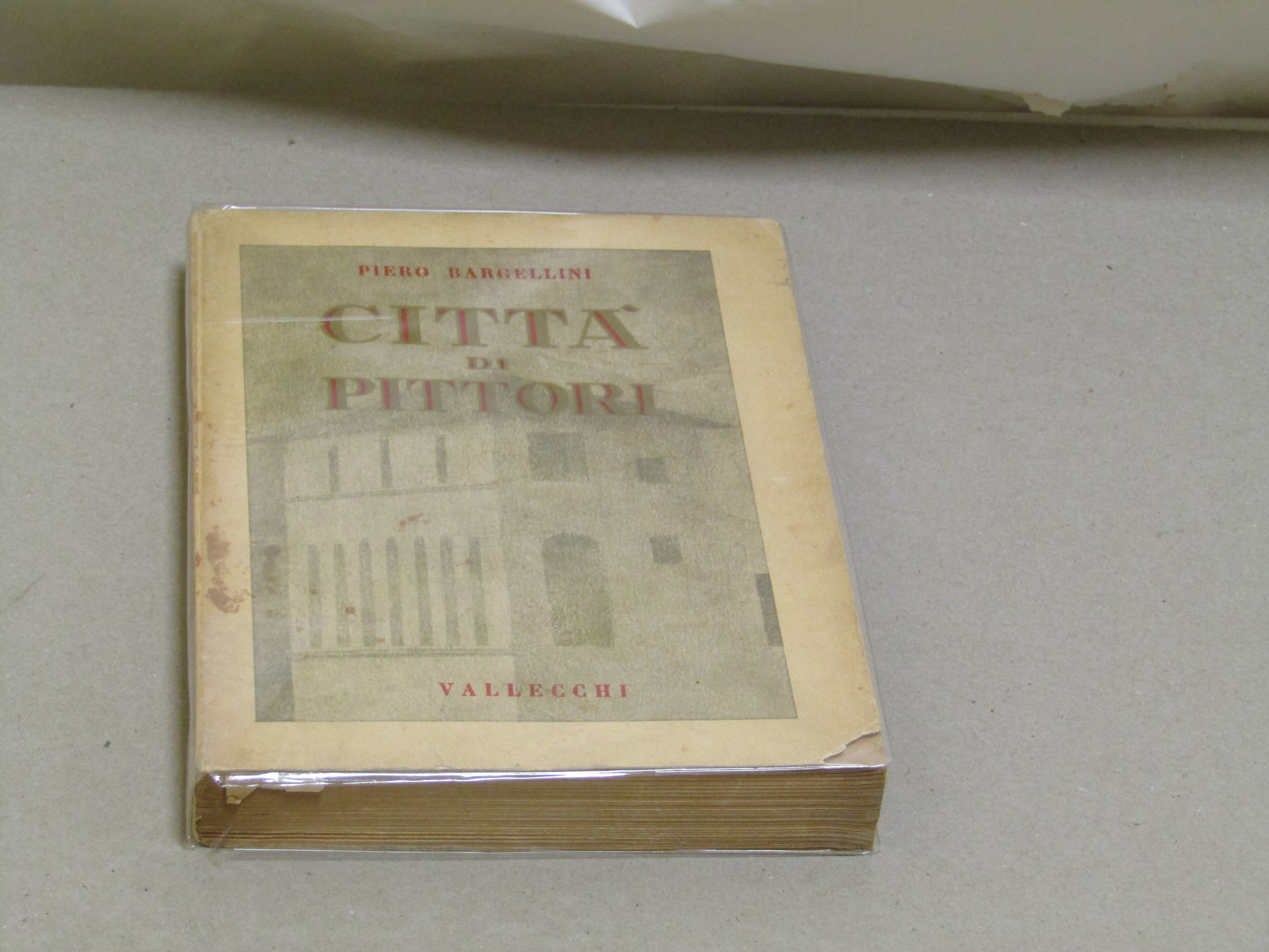 Piero Bargellini. Città di pittori. I edizione.