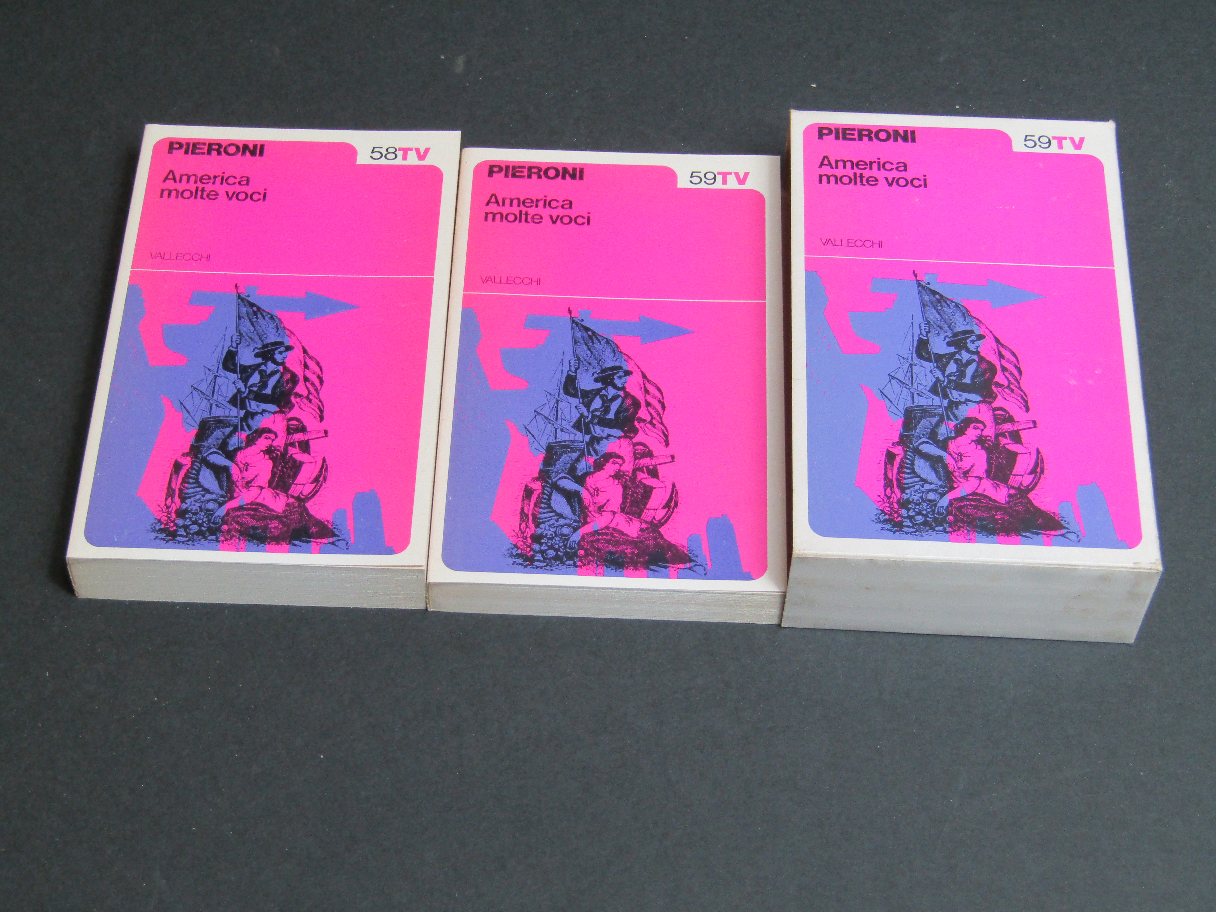 Pieroni Piero. America molte voci. Vallecchi. 1974. 2 Voll. Con …