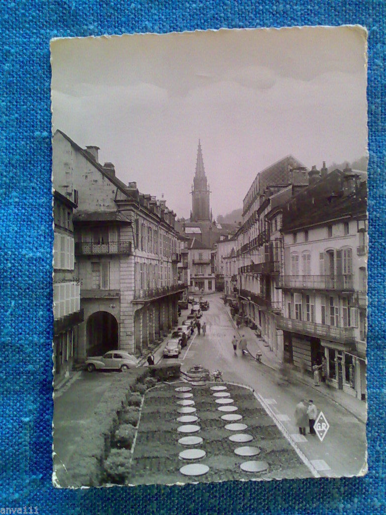 PLOMBIÉRES / VUE SUR L' EGLISE - anni '60