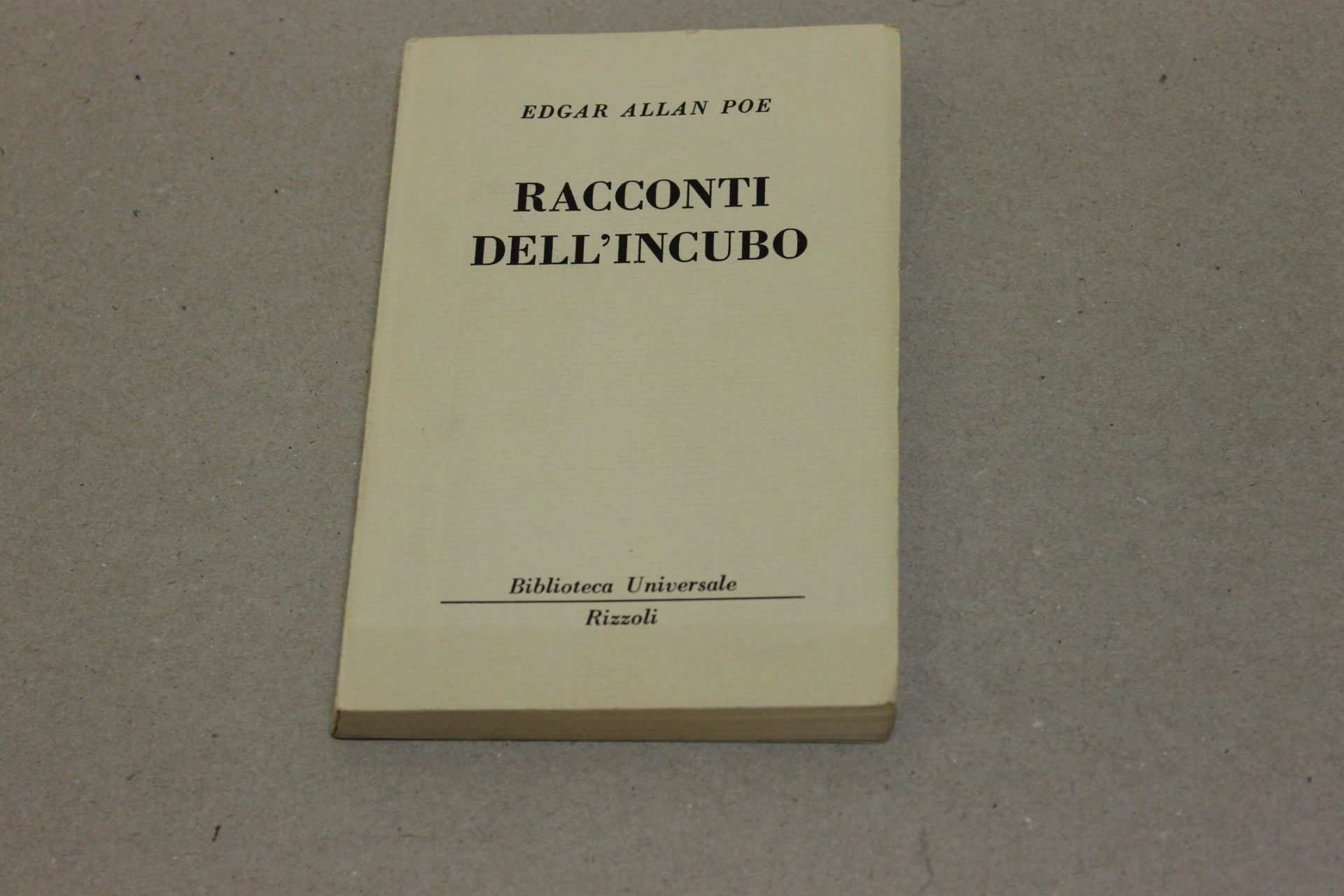Racconti dell'incubo