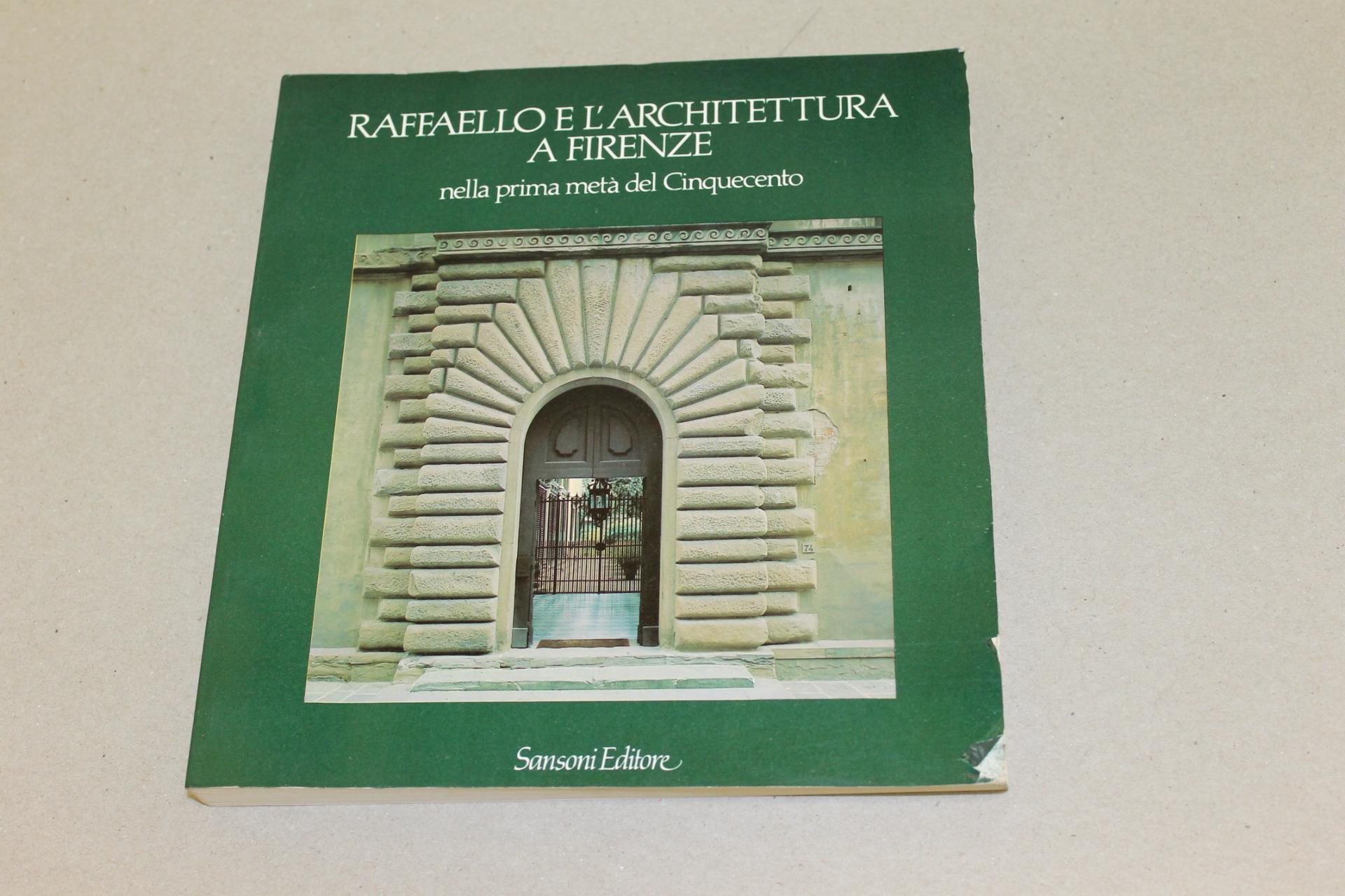 Raffaello e l'architettura a Firenze nella prima metà del Cinquecento