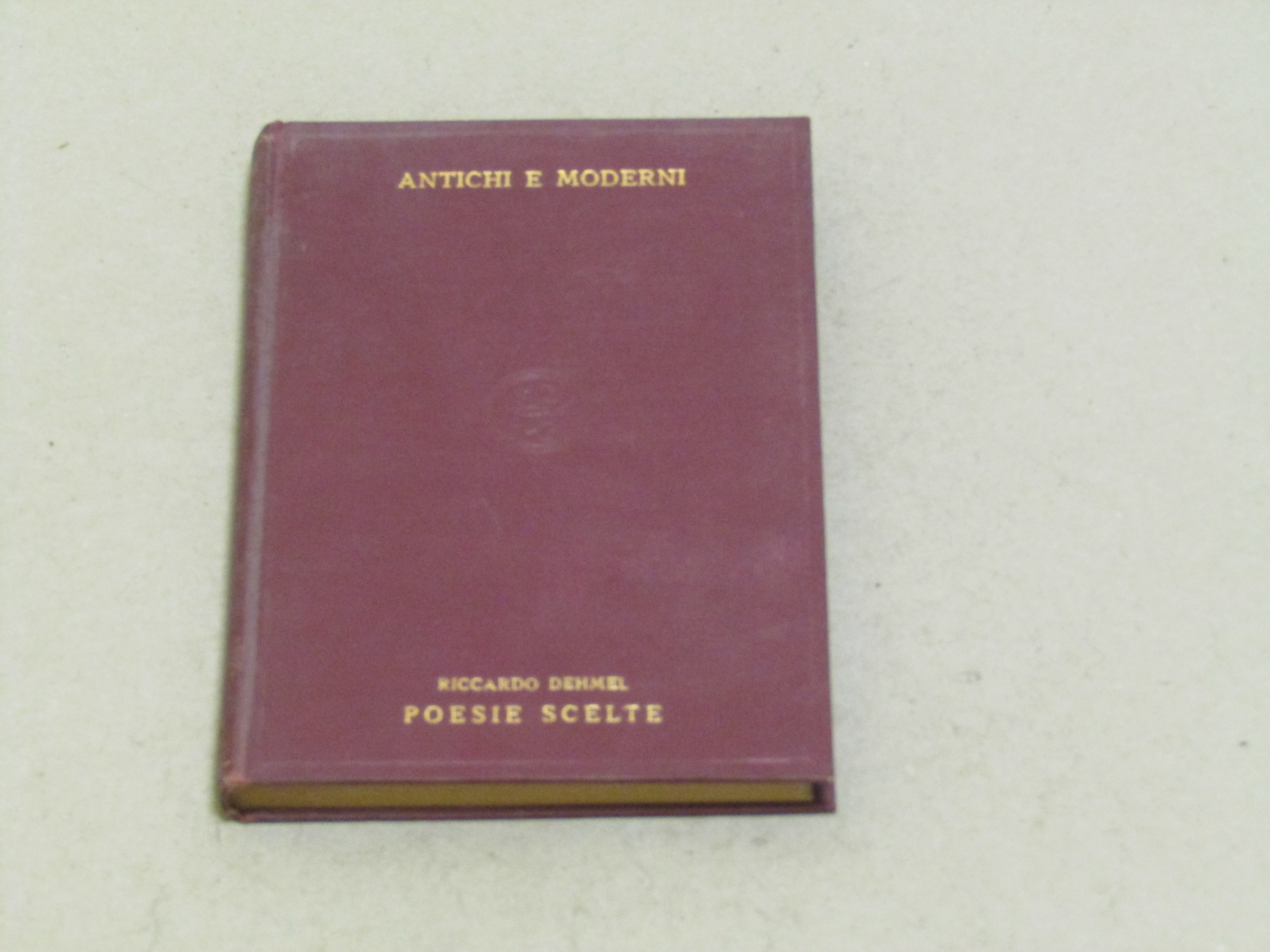 Riccardo Dehmel. Poesie Scelte