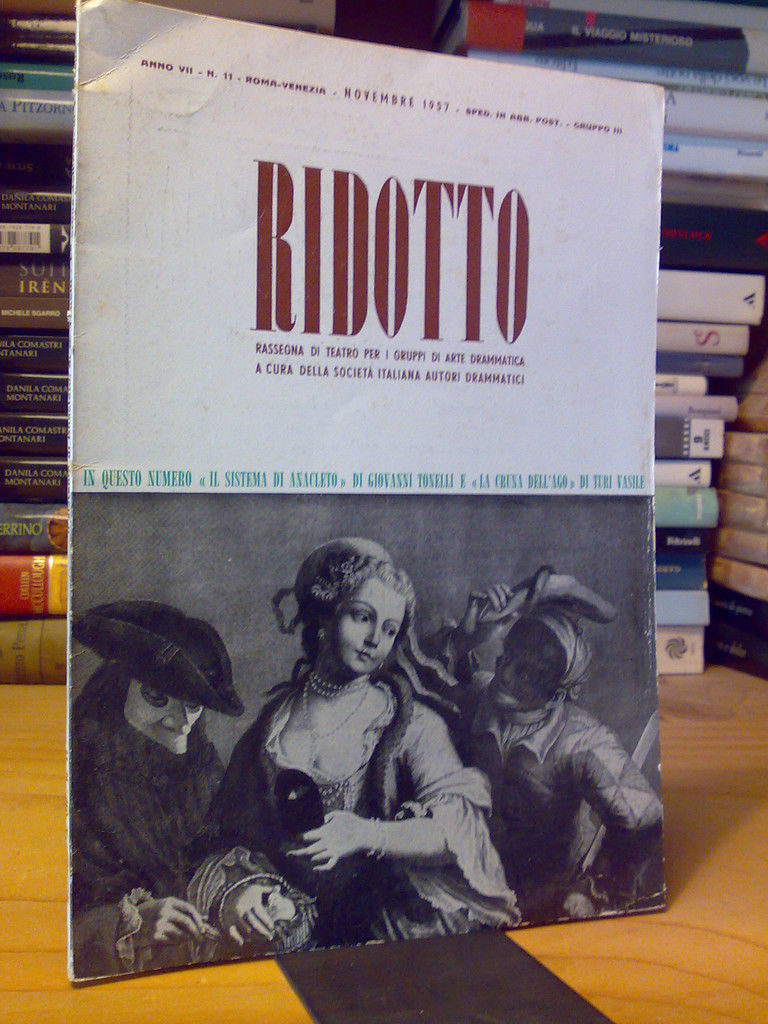 RIDOTTO - rassegna di Teatro - novembre 1957