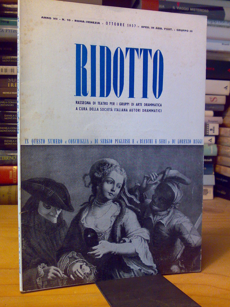 RIDOTTO - rassegna di Teatro - ottobre 1957