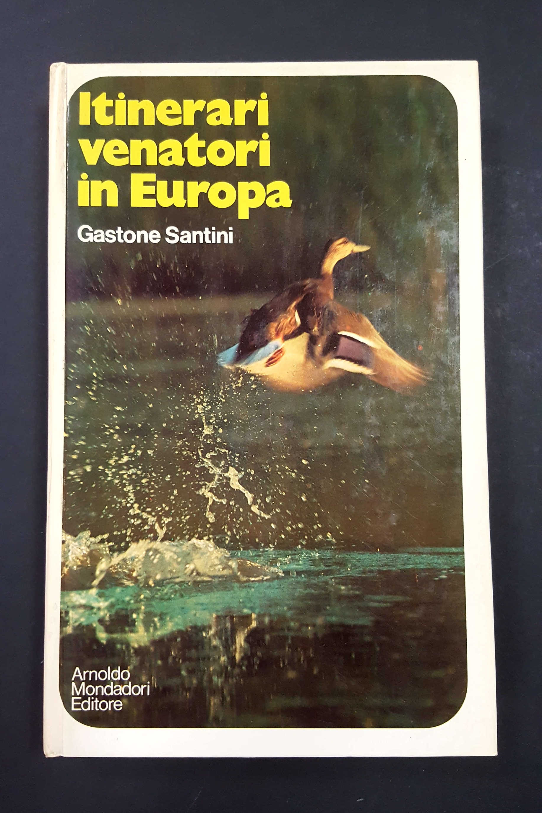 Santini Gastone. Itinerari venatori in Europa. Mondadori. 1973 - I
