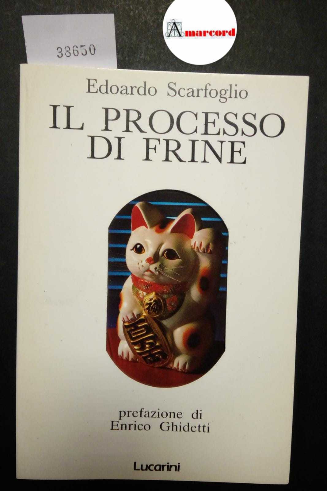 Scarfoglio Edoardo, Il processo di Frine, Lucarini, 1987