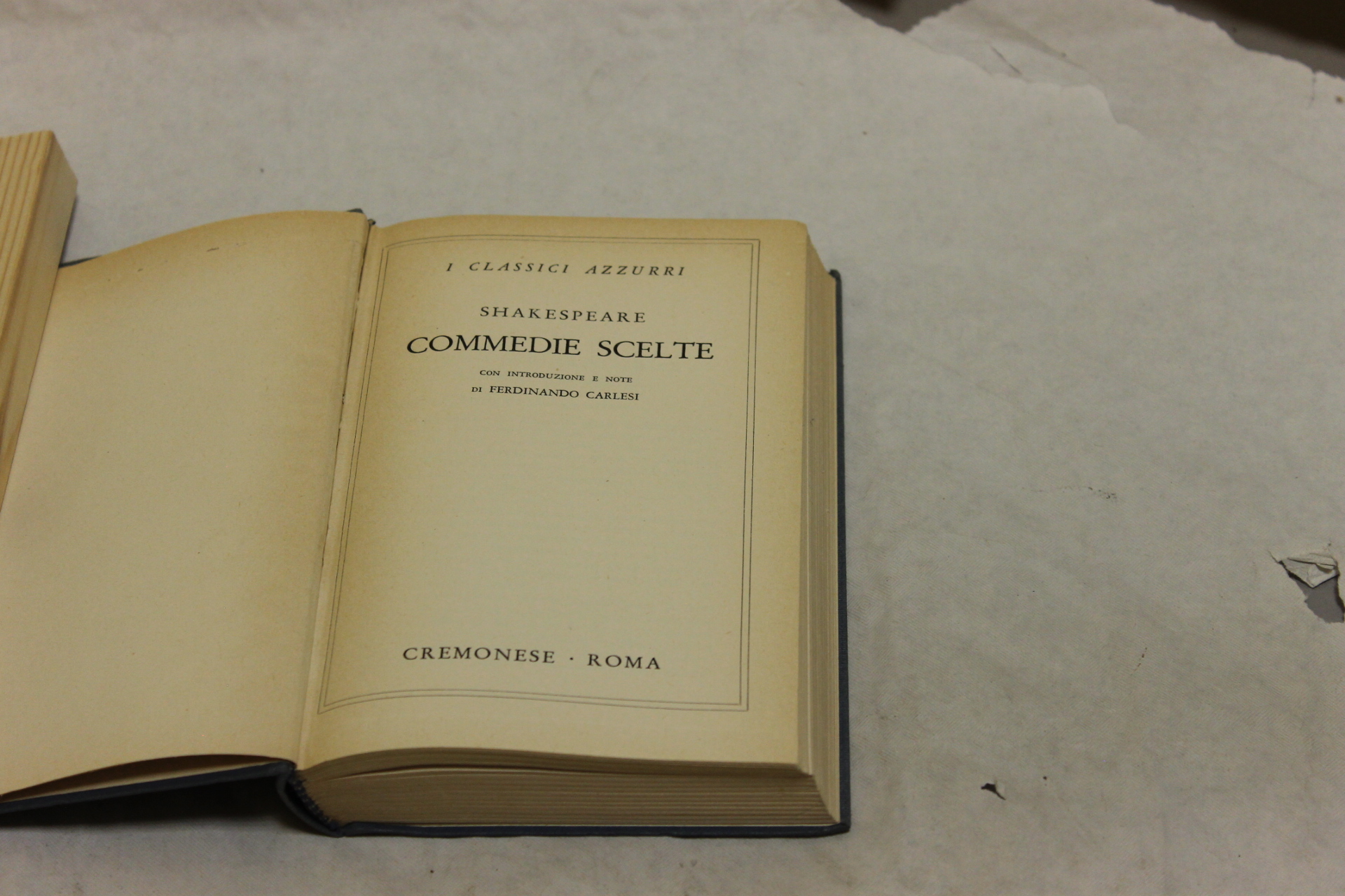 SHAKESPEARE - COMMEDIE SCELTE