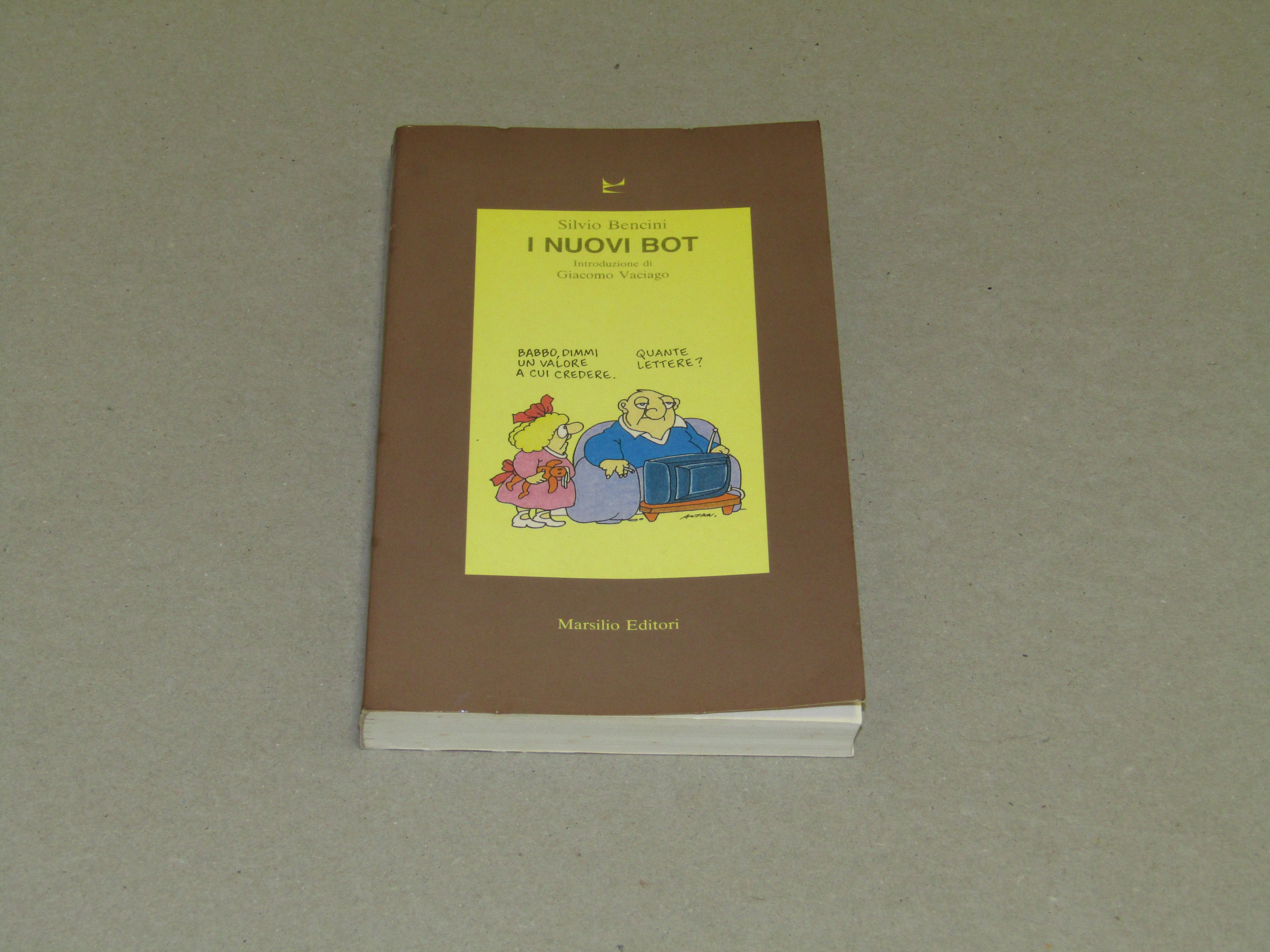 Silvio Bencini. I nuovi Bot