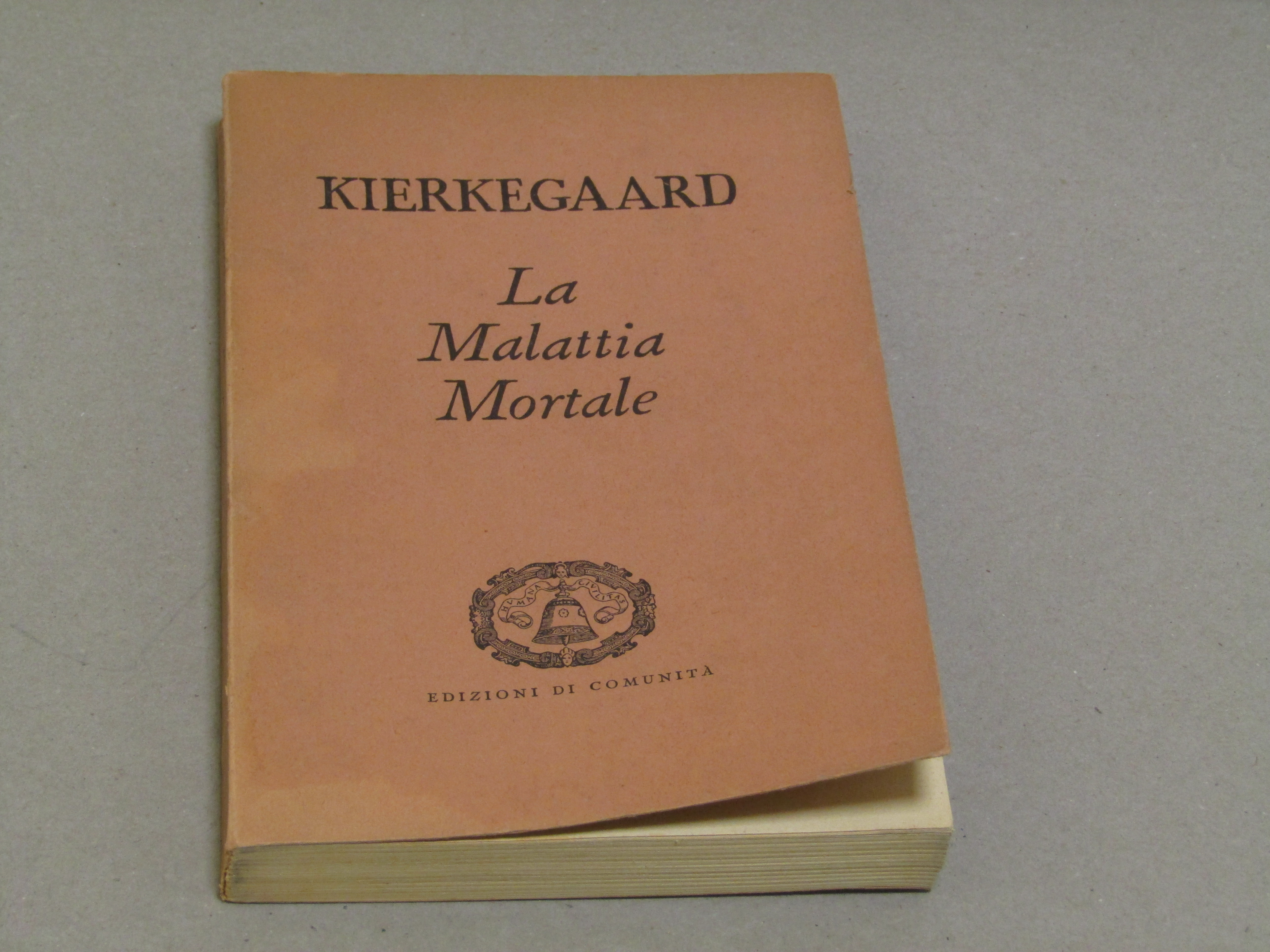 Soren Kierkegaard. La malattia mortale