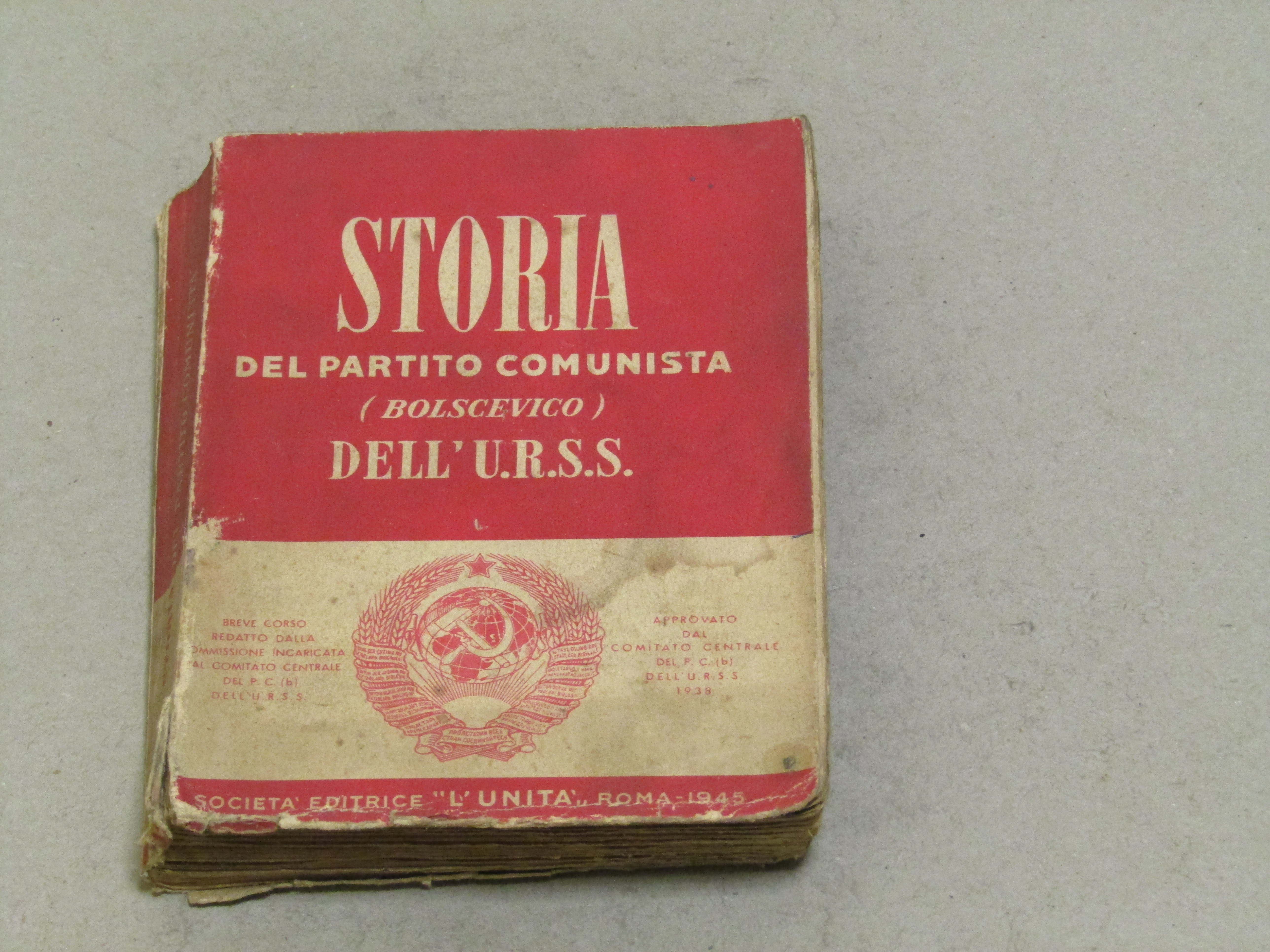 Storia del Partito Comunista. (Bolscevico) dell'U.R.S.S
