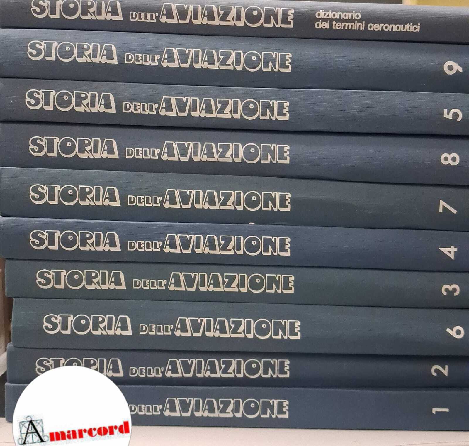 Storia dell'aviazione 9 voll + dizionario