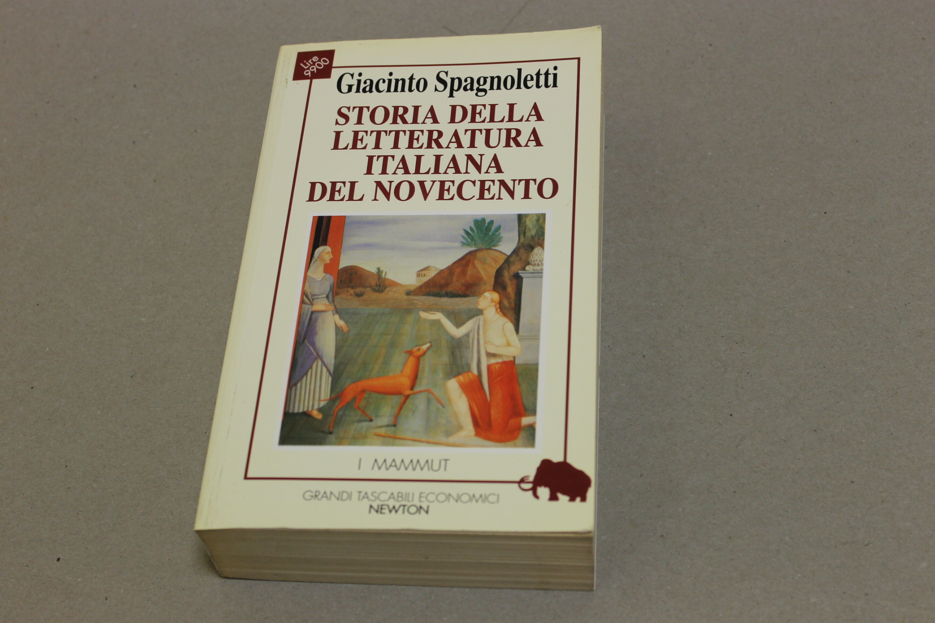 Storia della Letteratura italiana del Novecento
