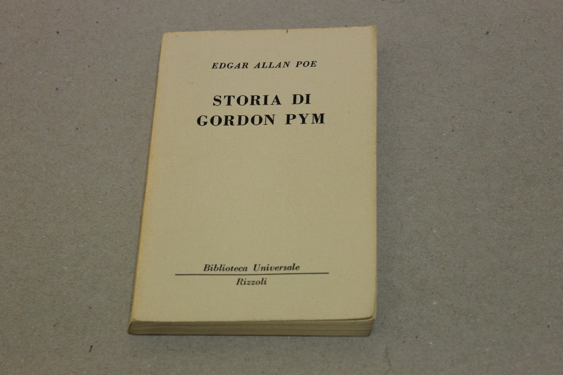 Storia di Gordon Pym