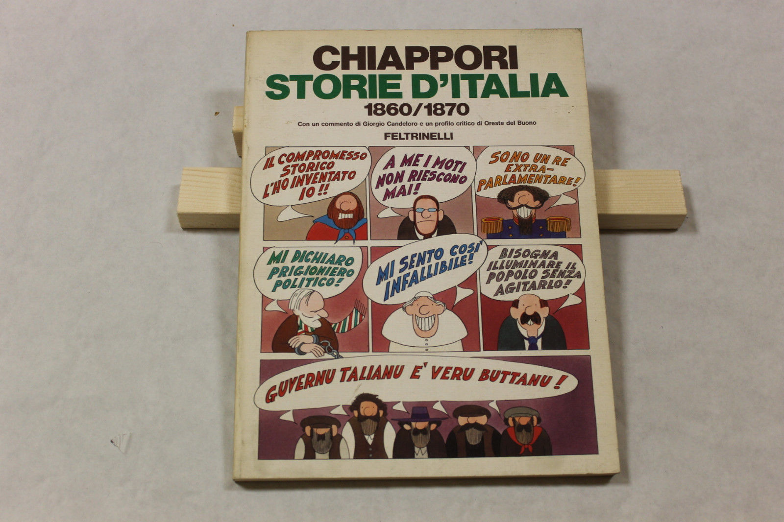 Storie d'Italia, 1860/1870 - dedica dell�autore