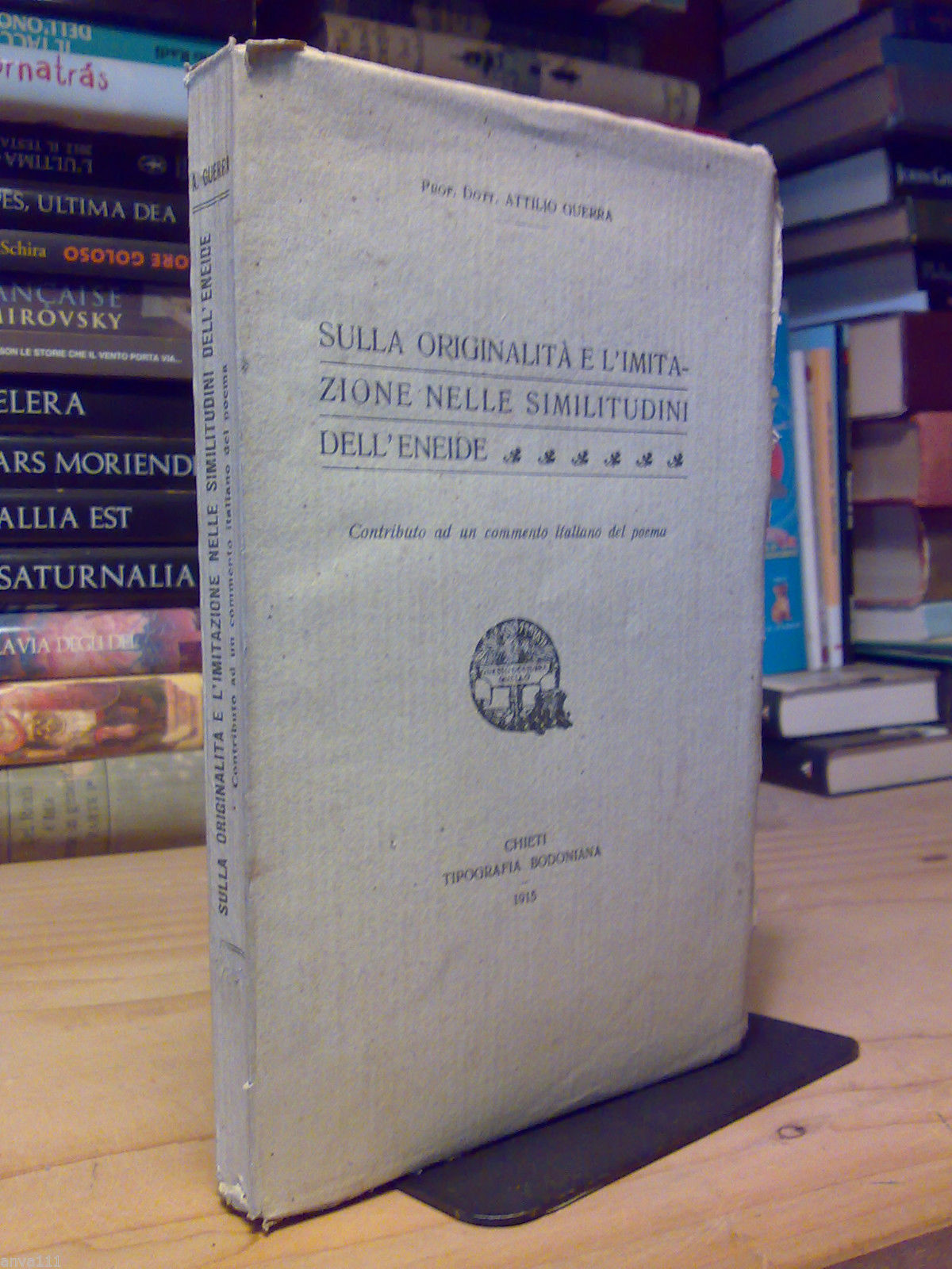 SULLA ORIGINALITA' E L' IMITAZIONE NELLE SIMILITUDINE DELL' ENEIDE - …