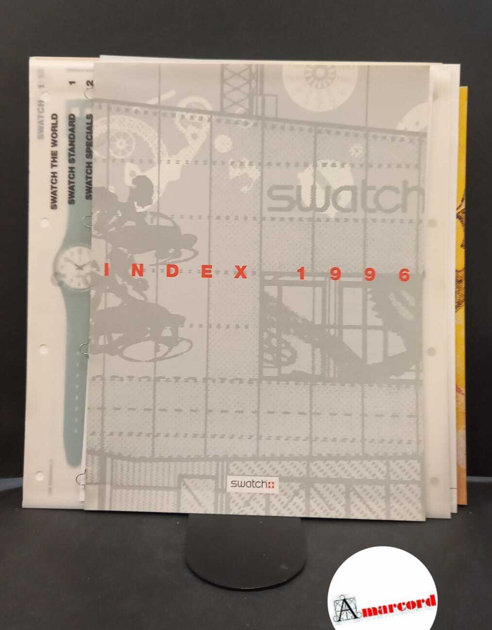 Swatch catalogo bozza editoriale 1996