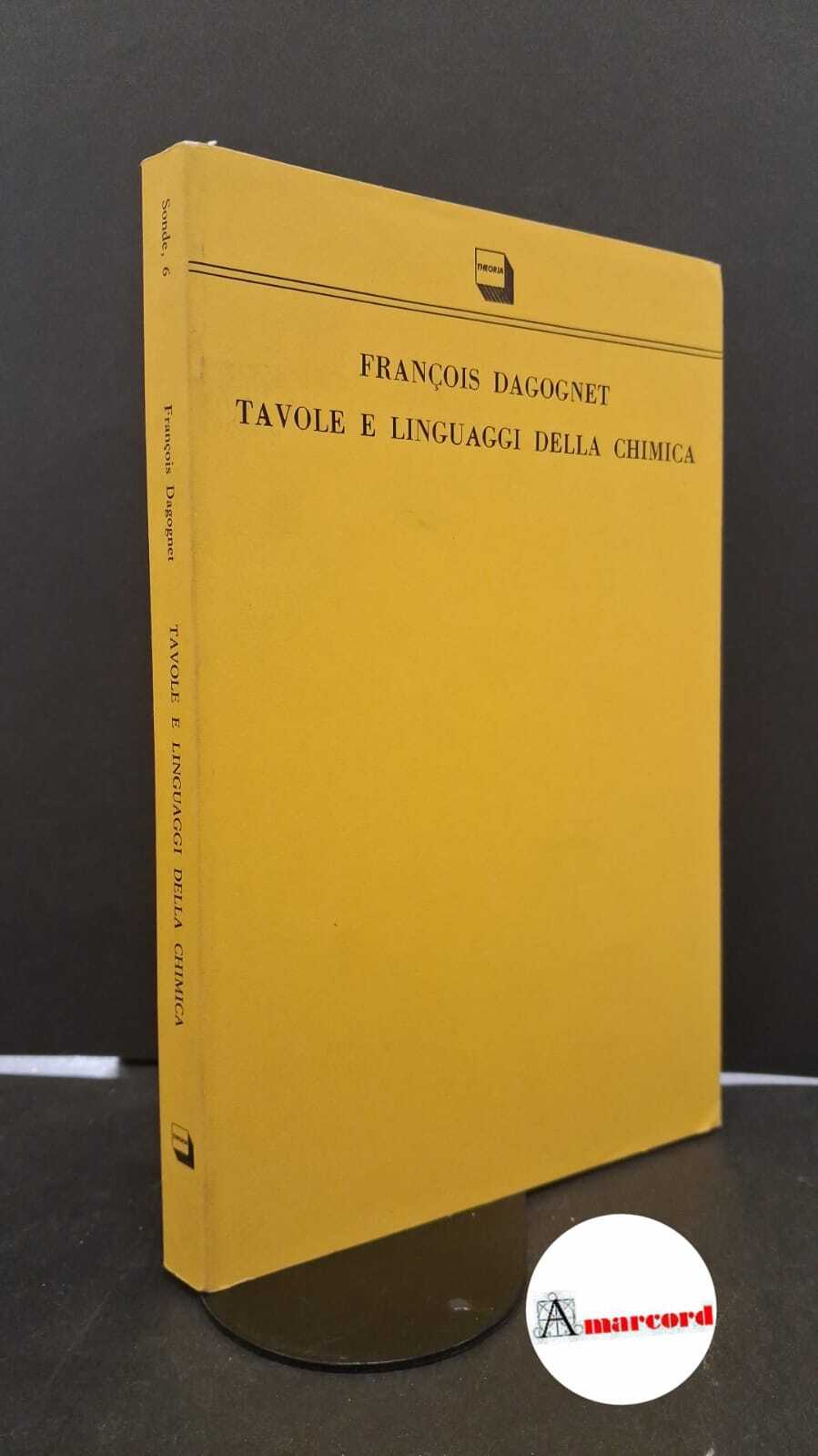 Tavole e linguaggi della chimica Roma Theoria, 1987
