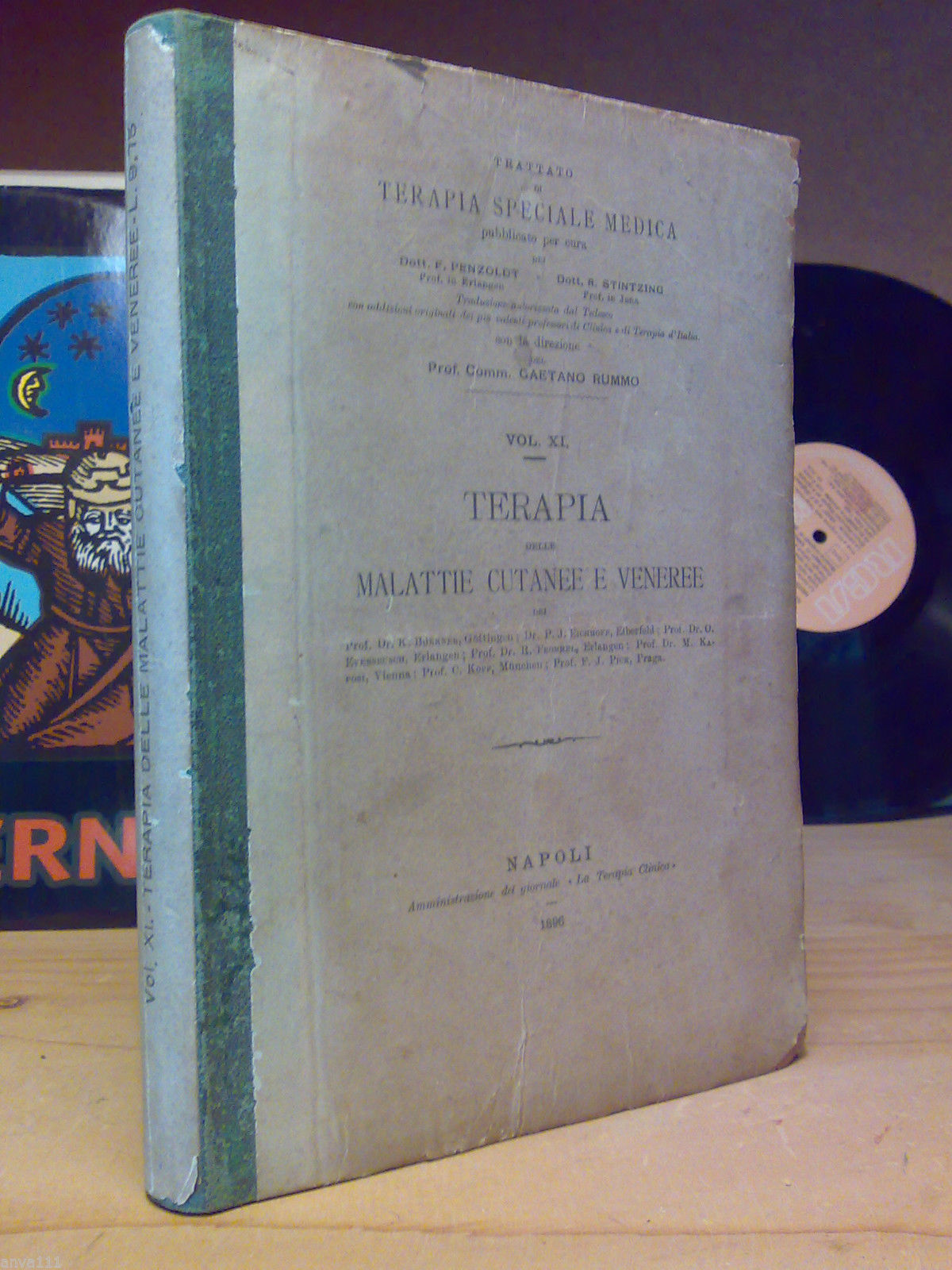 TERAPIA DELLE MALATTIE CUTANEE E VENEREE - Napoli 1896