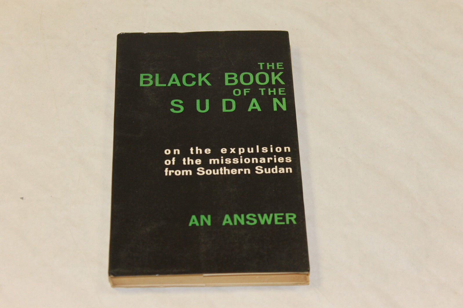 The black book of the Sudan, Artigianelli 1964