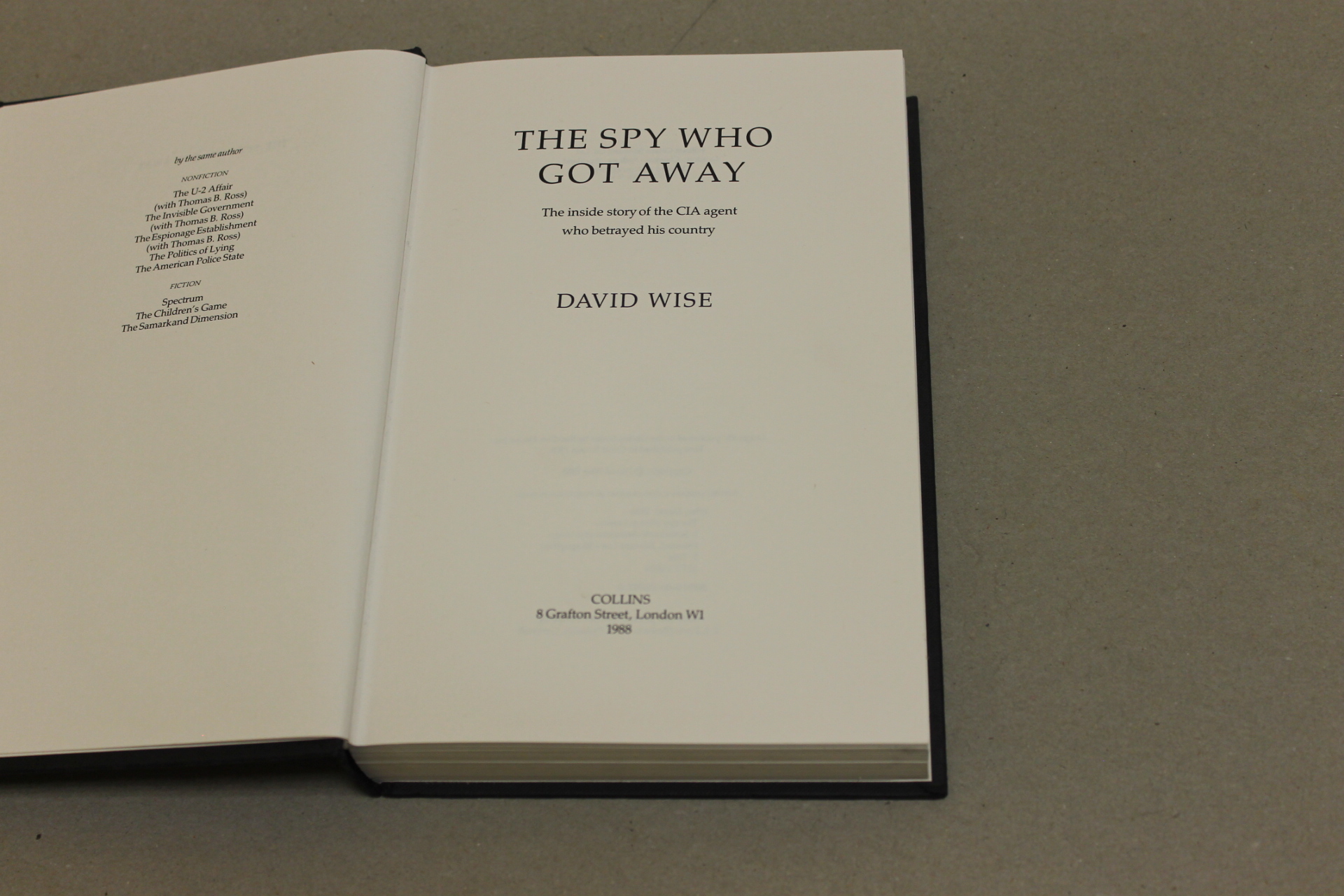 The spy who got away