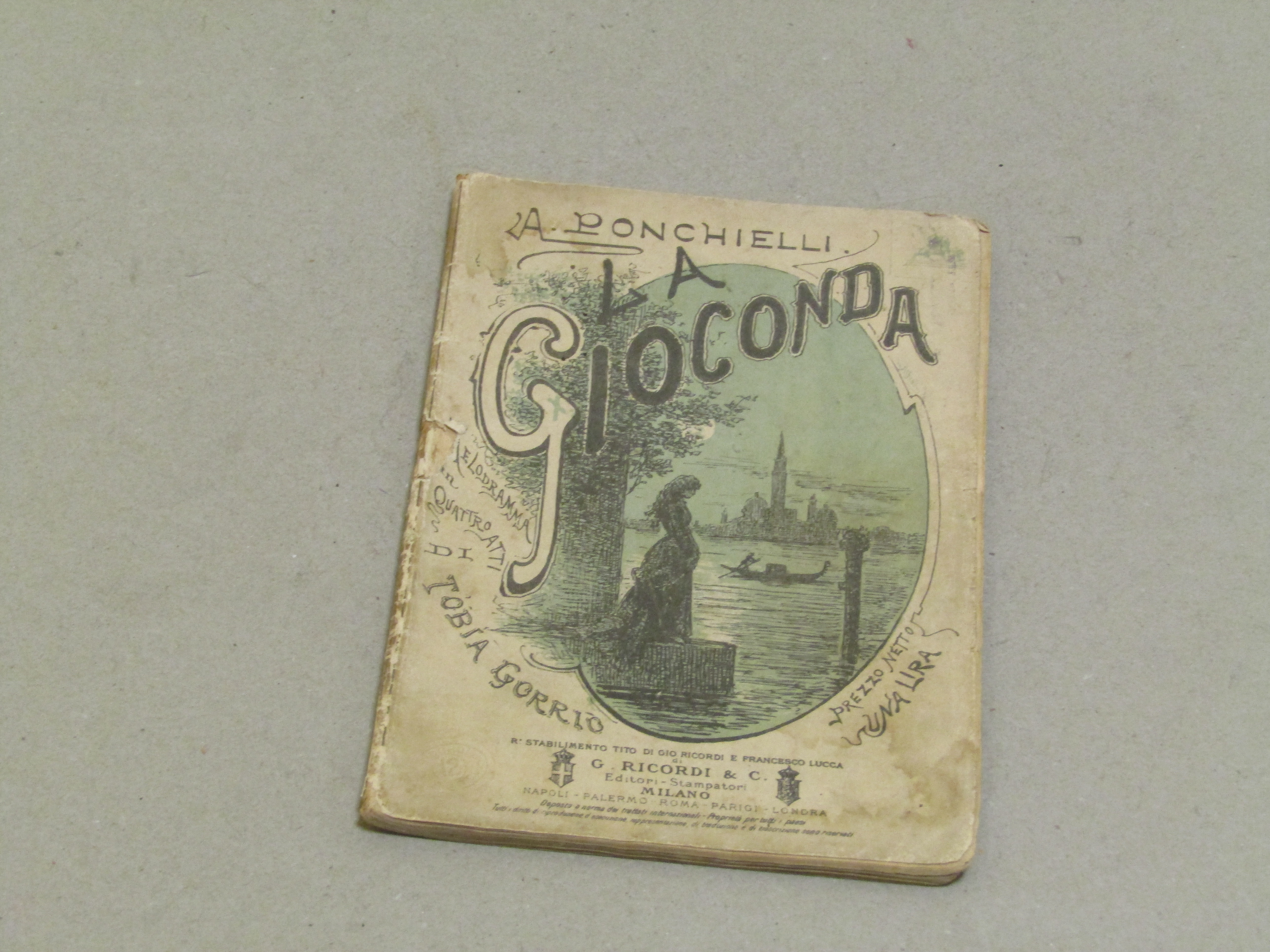 Tobia Gorrio. La Gioconda.