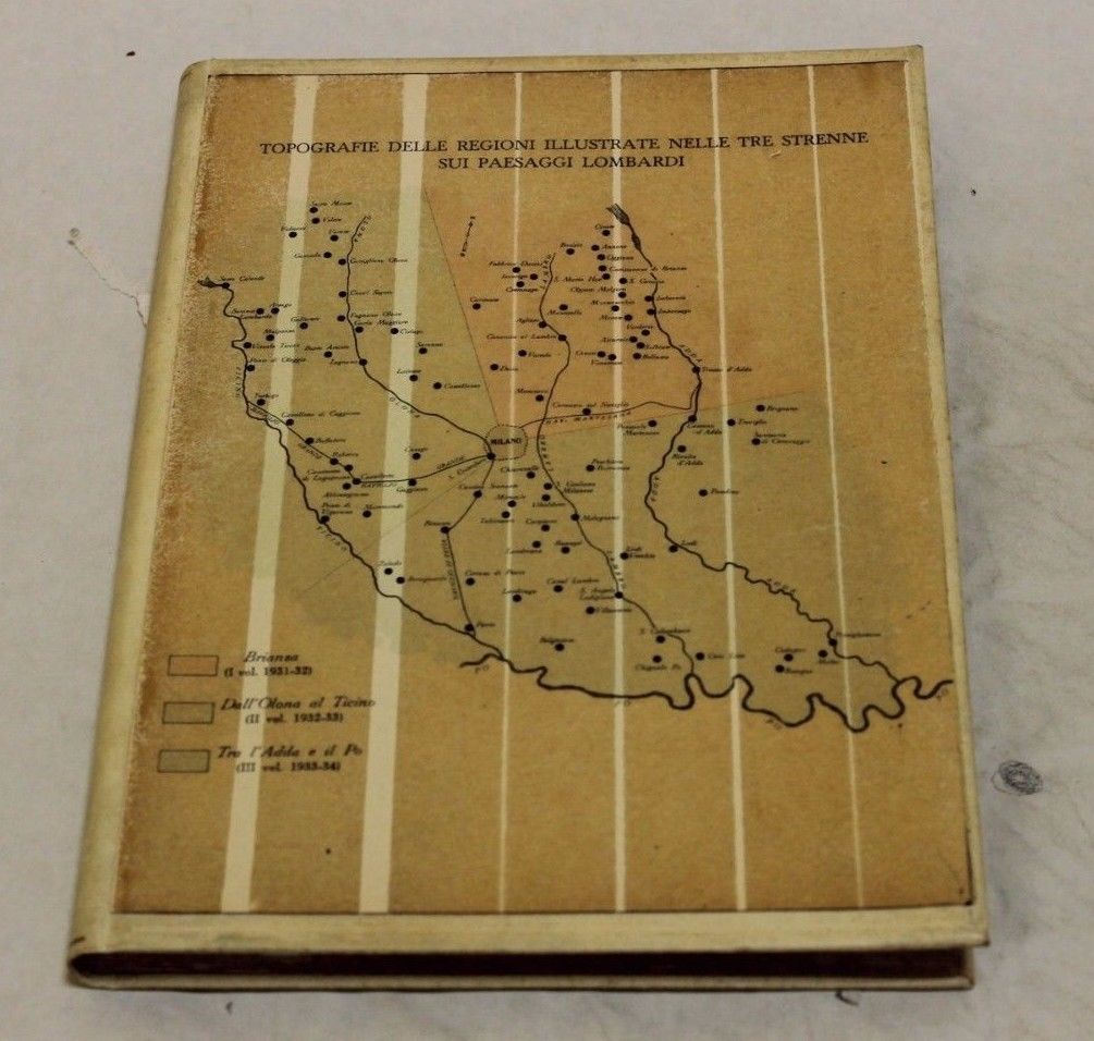 Topografie delle regioni illustrate nelle tre strenne sui paesaggi lombardi