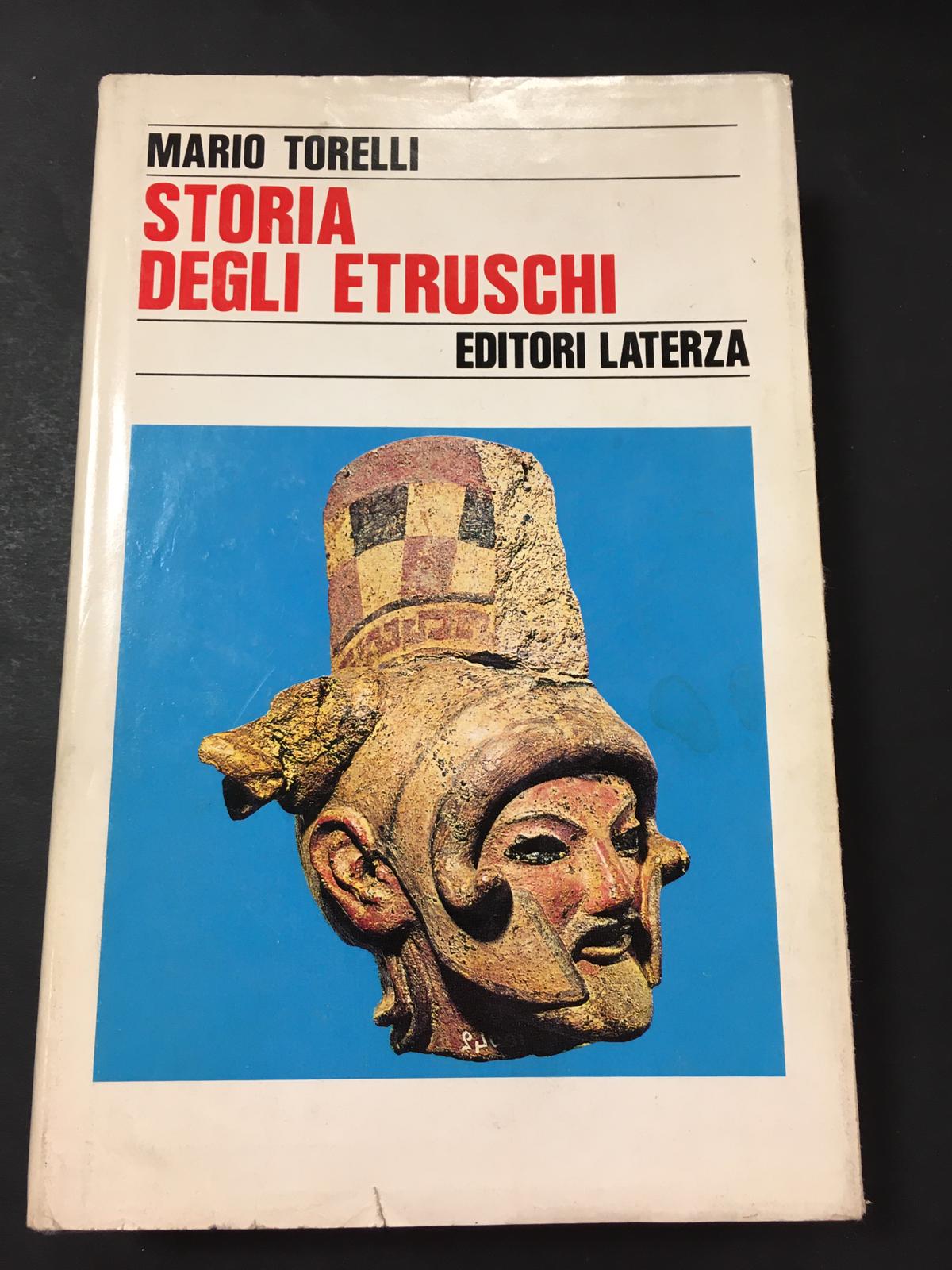 Torelli Mario. Storia degli etruschi. Laterza. 1990-I