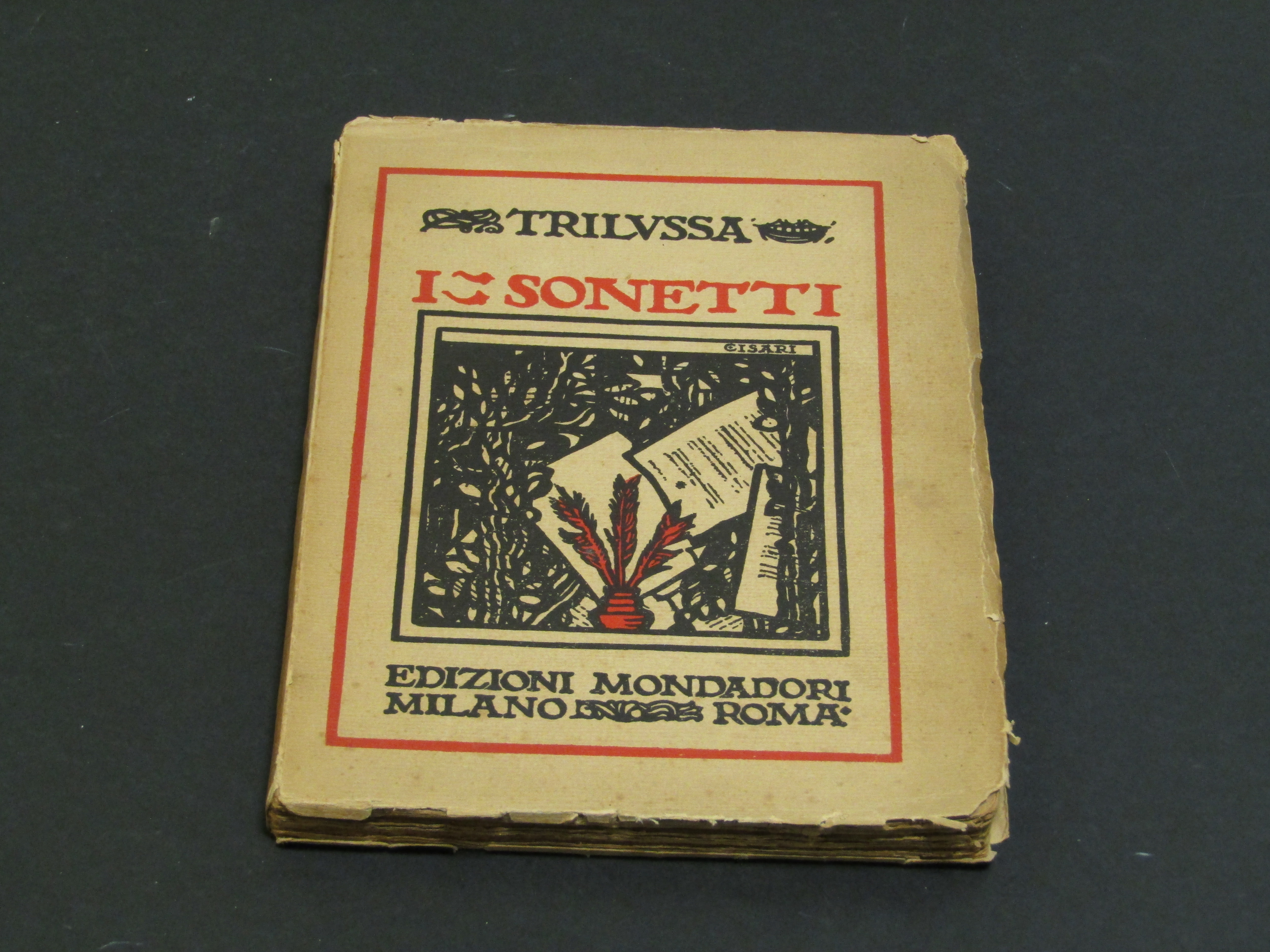 Trilussa. I sonetti. Mondadori. 1922 - I