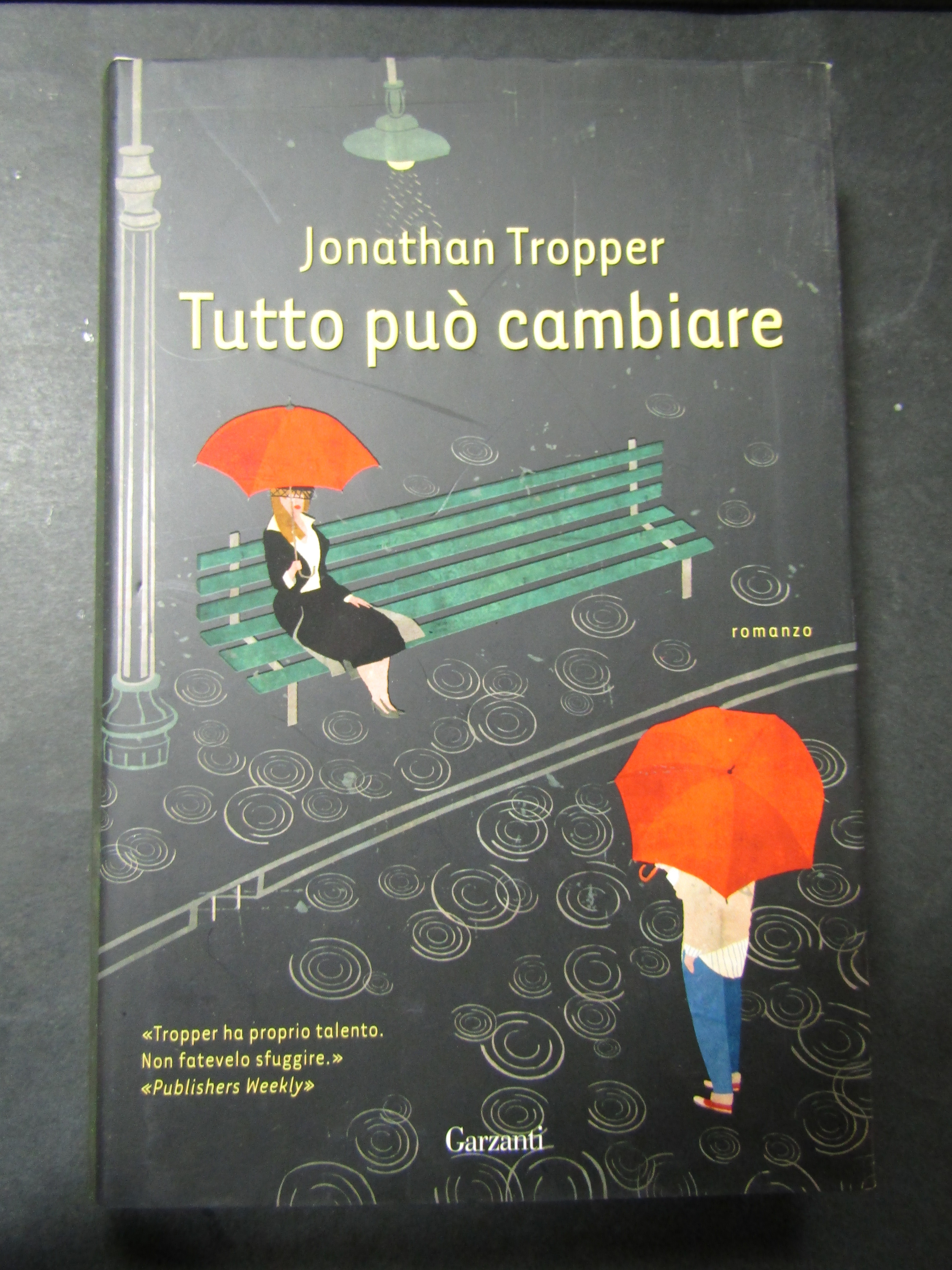 Tropper Jonathan. Tutto può cambiare. Garzanti. 2008-I