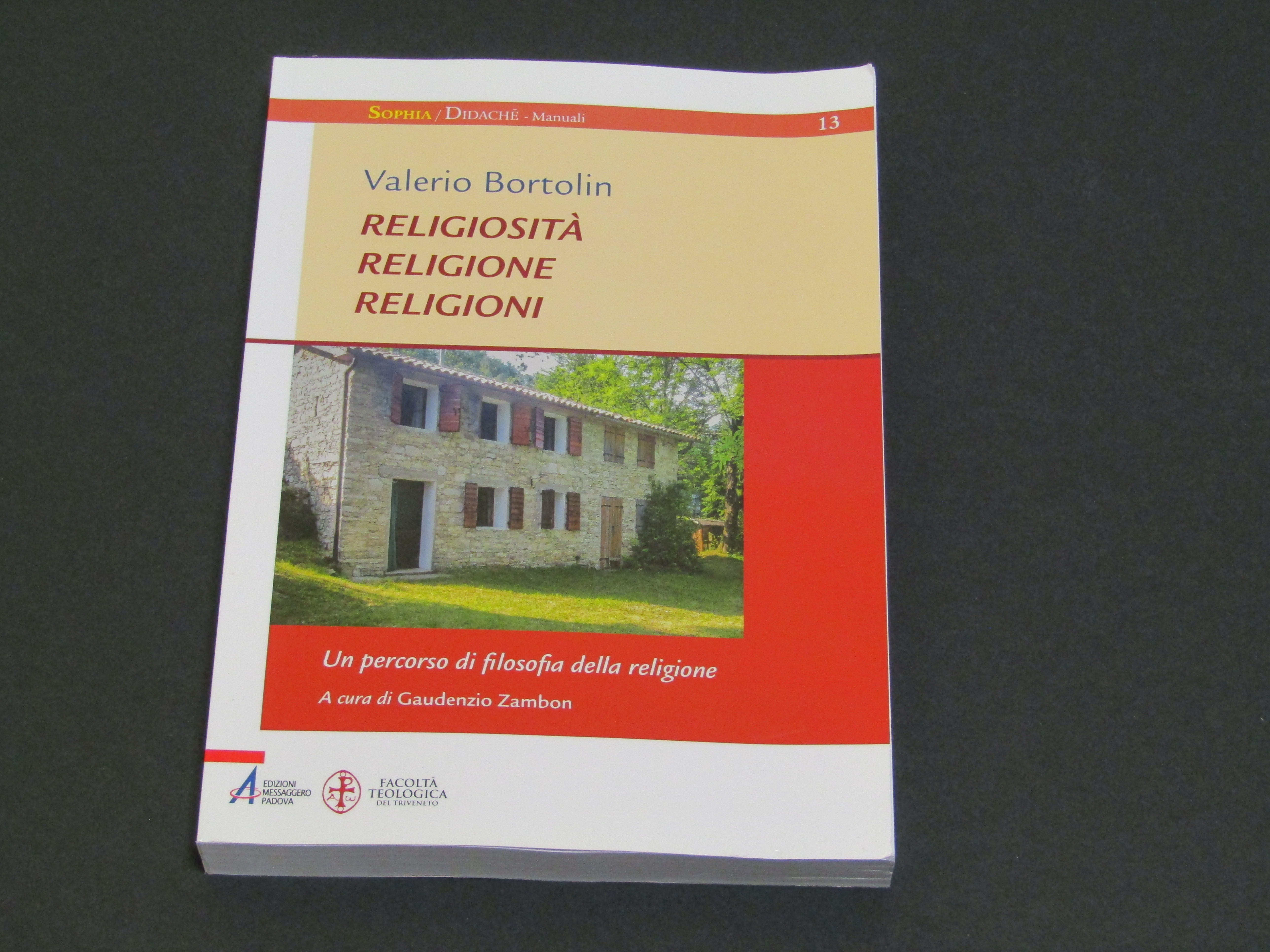 Valerio Bortolin. Religiosità religione religioni