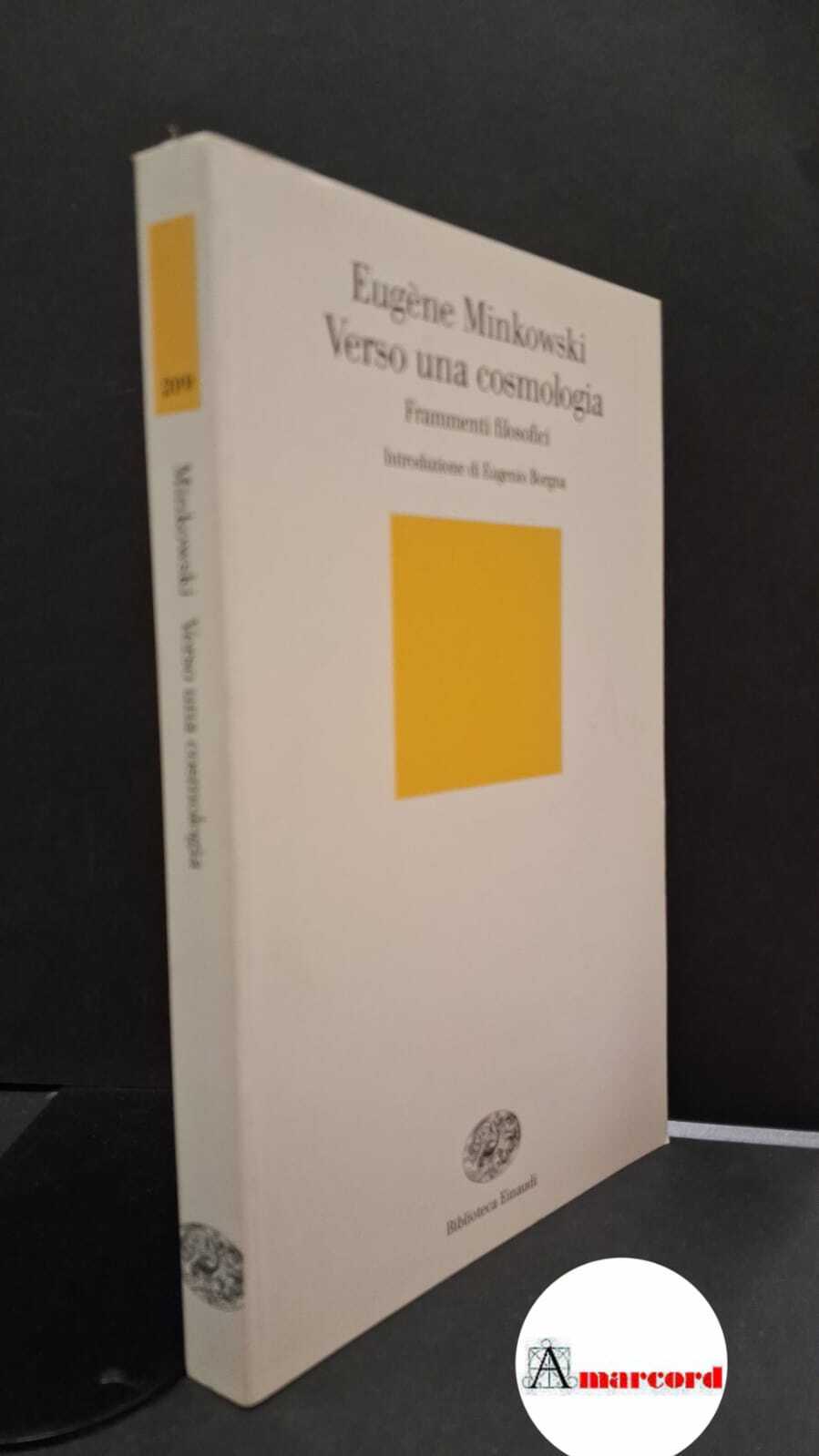 Verso una cosmologia. Frammenti filosofici