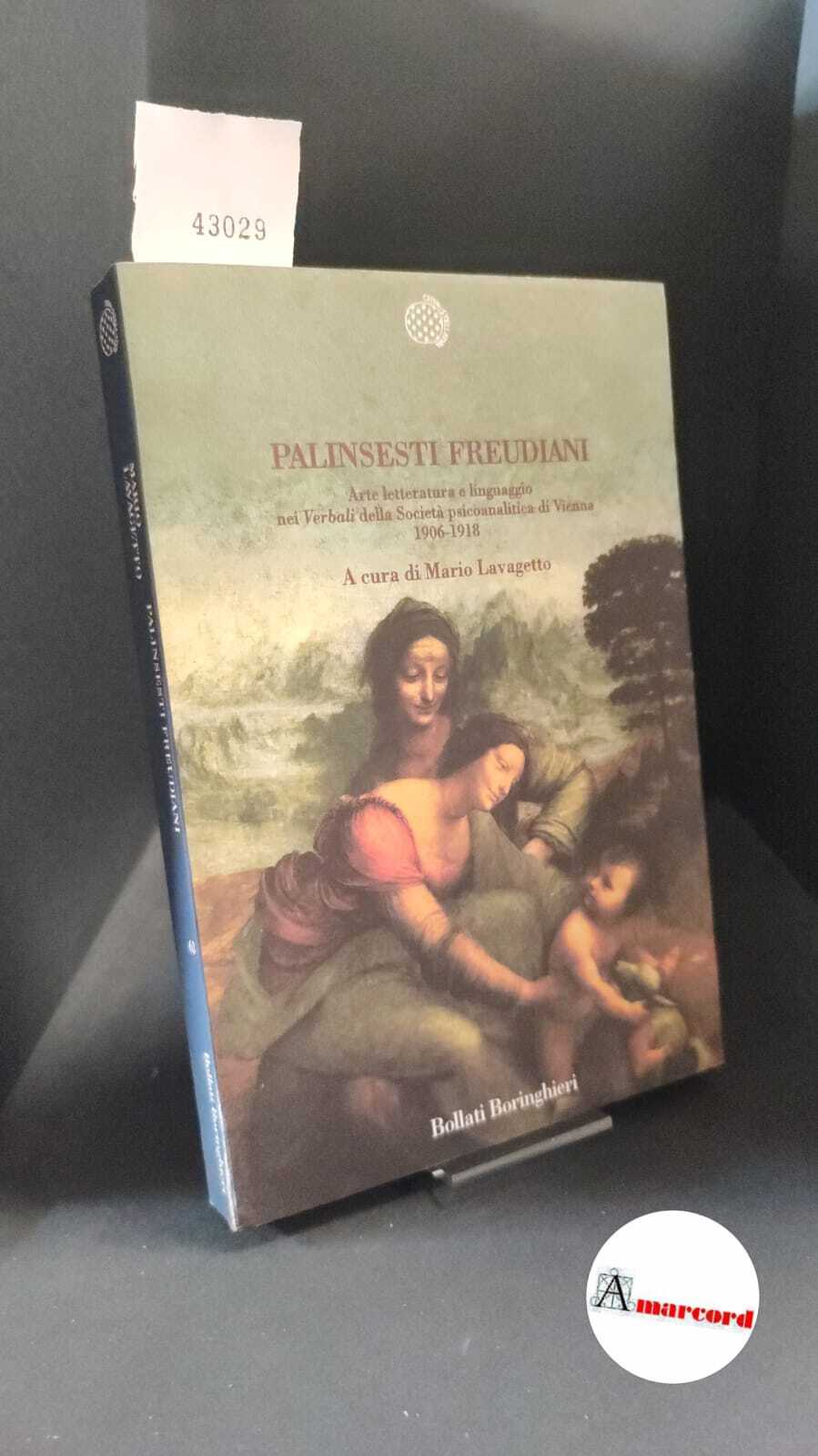 Wiener Psychoanalytische Vereinigung. , and Lavagetto, Mario. Palinsesti freudiani : …
