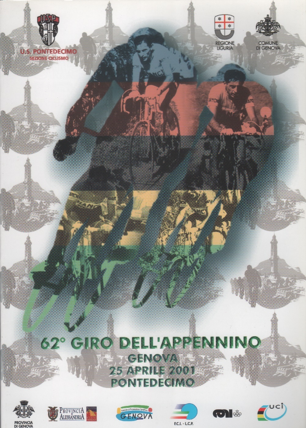 62^ Giro dell'Appennino. 2001. Brochure presentazione