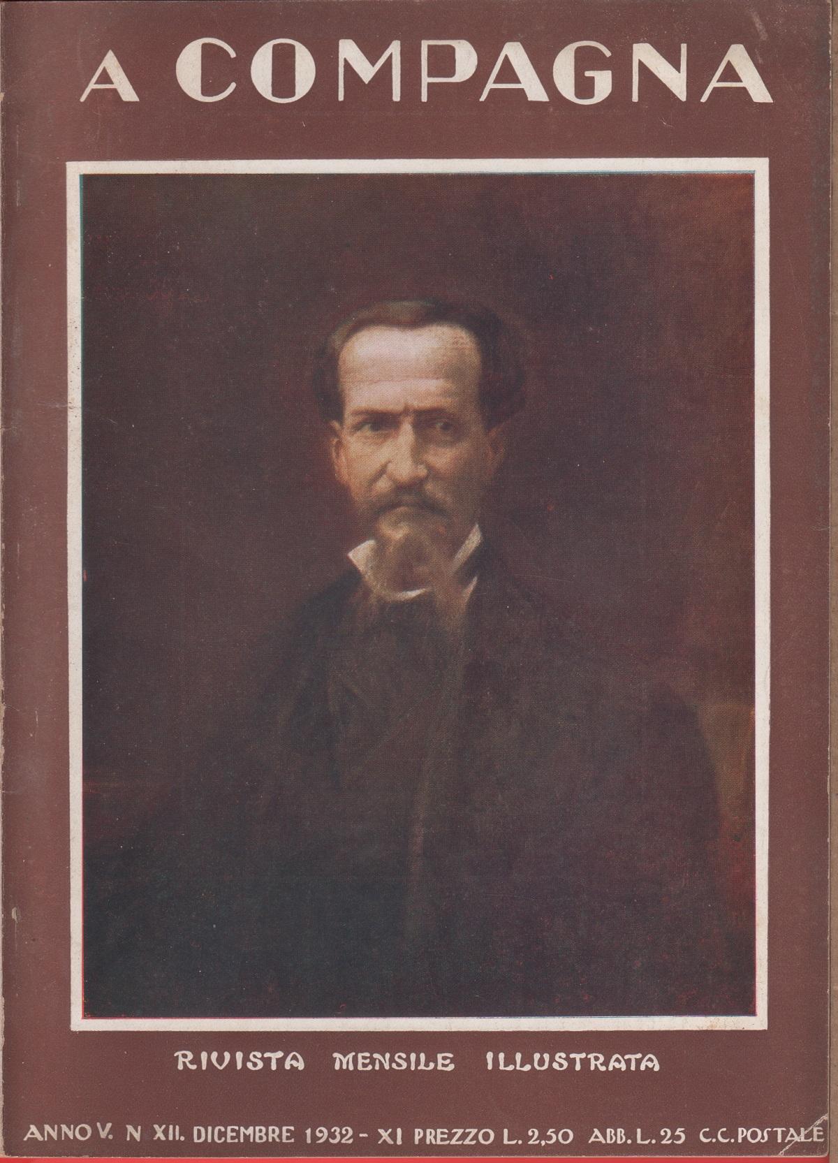 A Compagna. Rivista. Anno V n. 12 dicembre 1932
